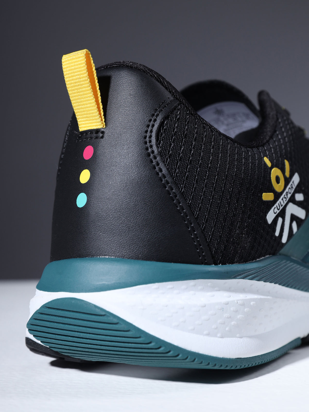 cult Speedster Women Running Shoes - Black/ Dark Teal