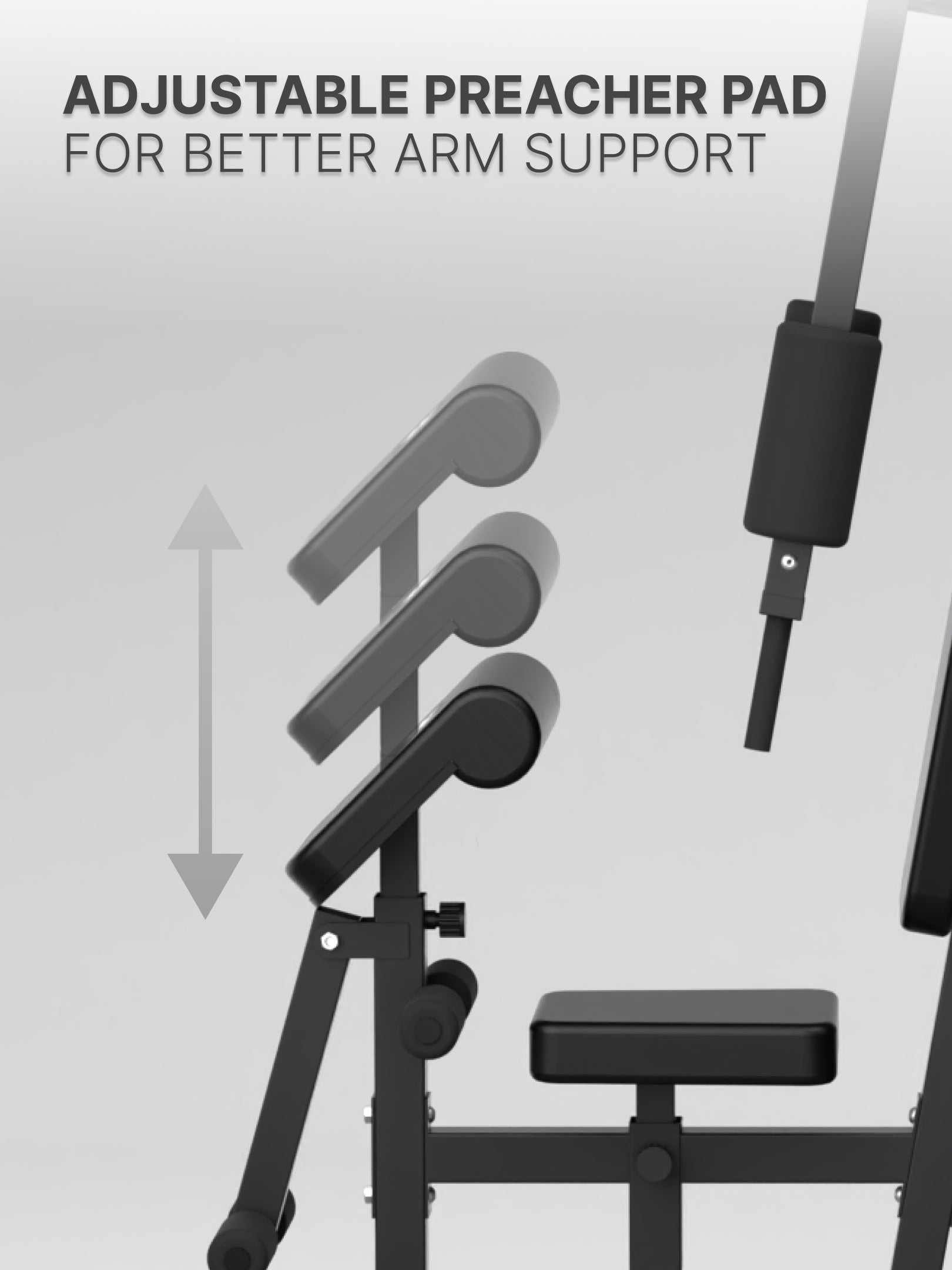 Cult Home Strength Multi Gym Machine | 45 kg Weight Stack | Multi Exercises | High, Mid & Low Pulley | Adjustable Seat | All-in-One Home Gym Equipment for Full Body Strength Training