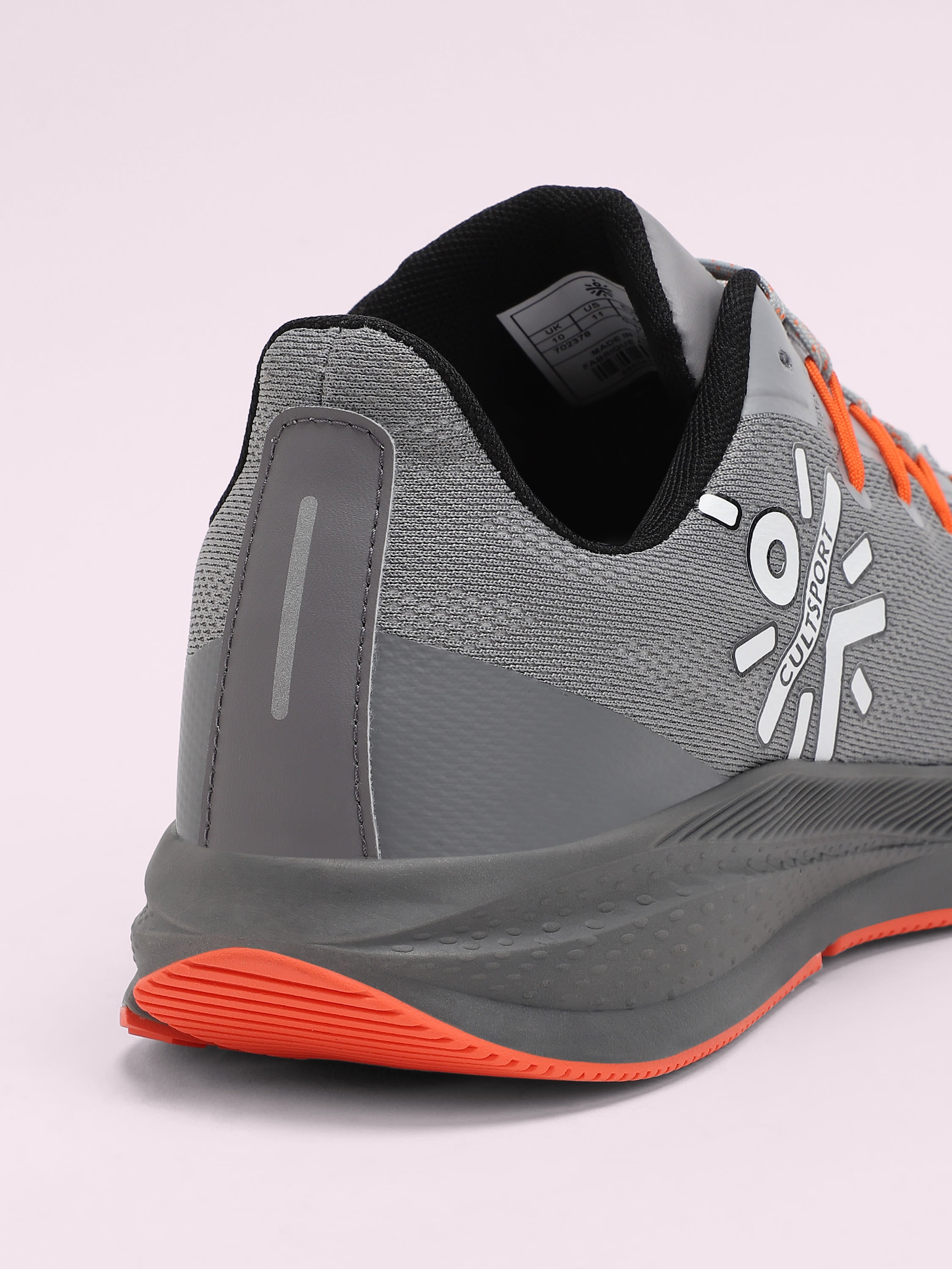 cult Firebird Men Running Shoes - Grey/Orange