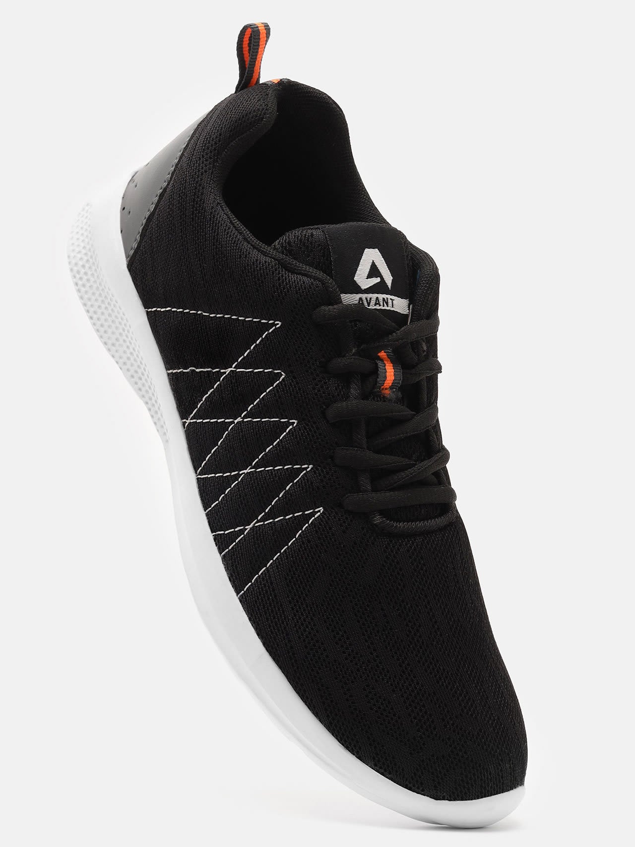 Avant Men's Ultra Light Running & Training Shoes - Black