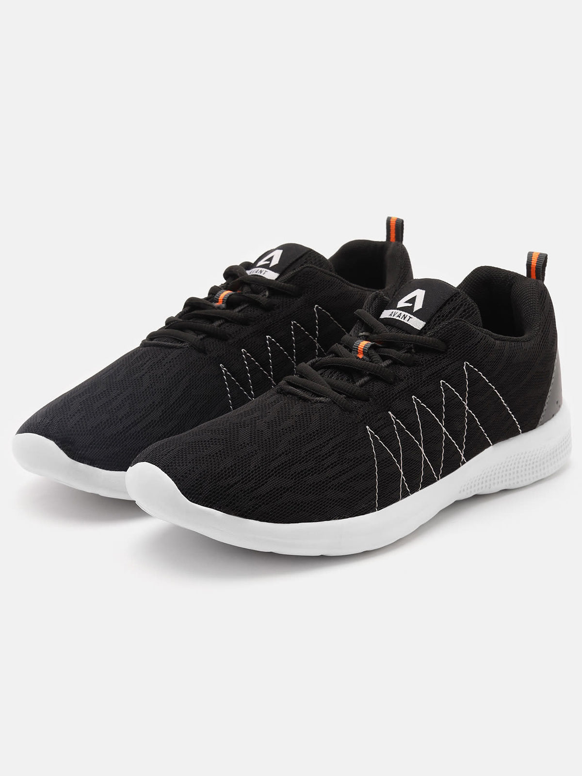 Avant Men's Ultra Light Running & Training Shoes - Black
