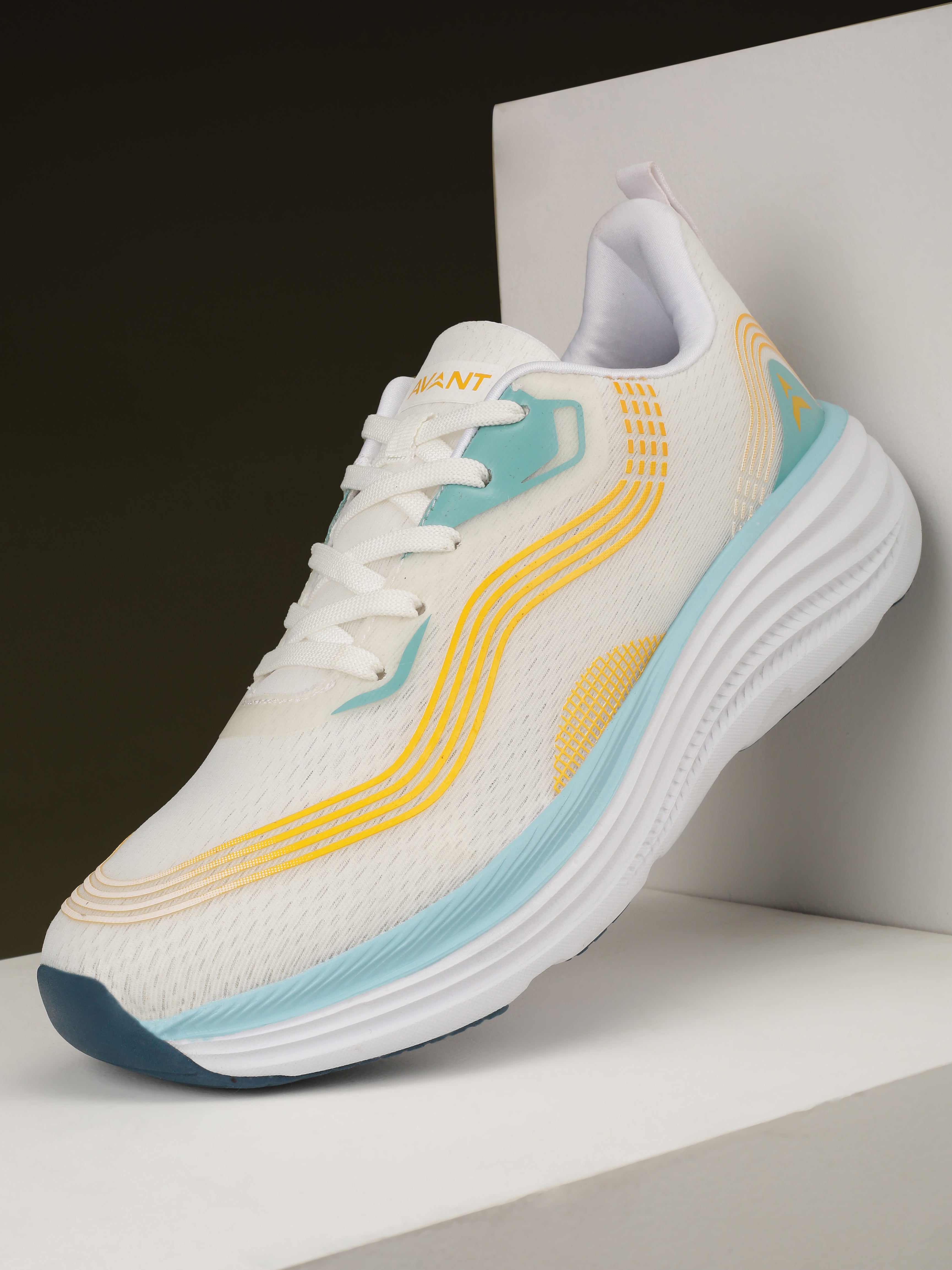 Avant Men's VaporWeave Running Shoes - Orange/L.Blue