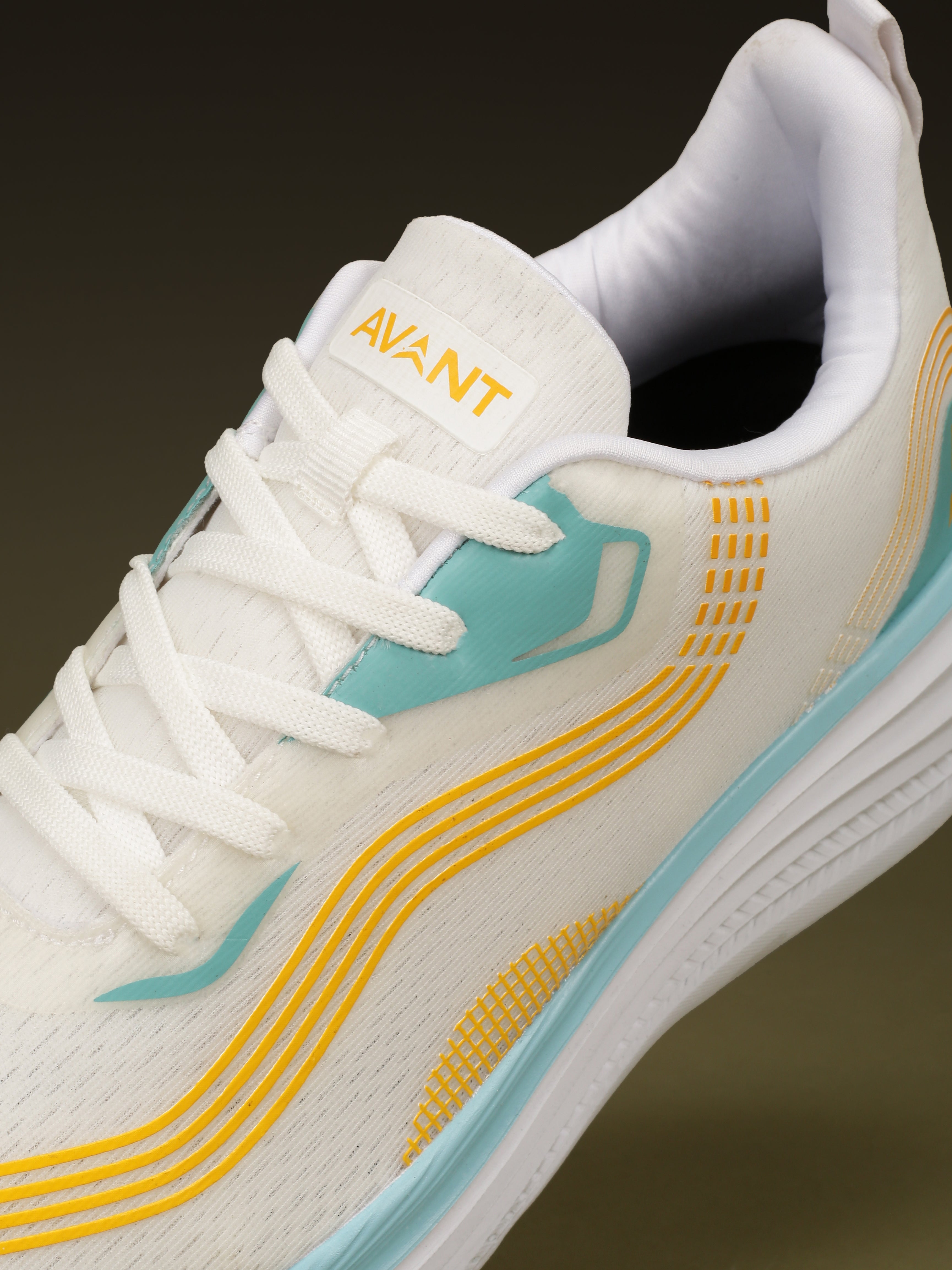 Avant Men's VaporWeave Running Shoes - Orange/L.Blue