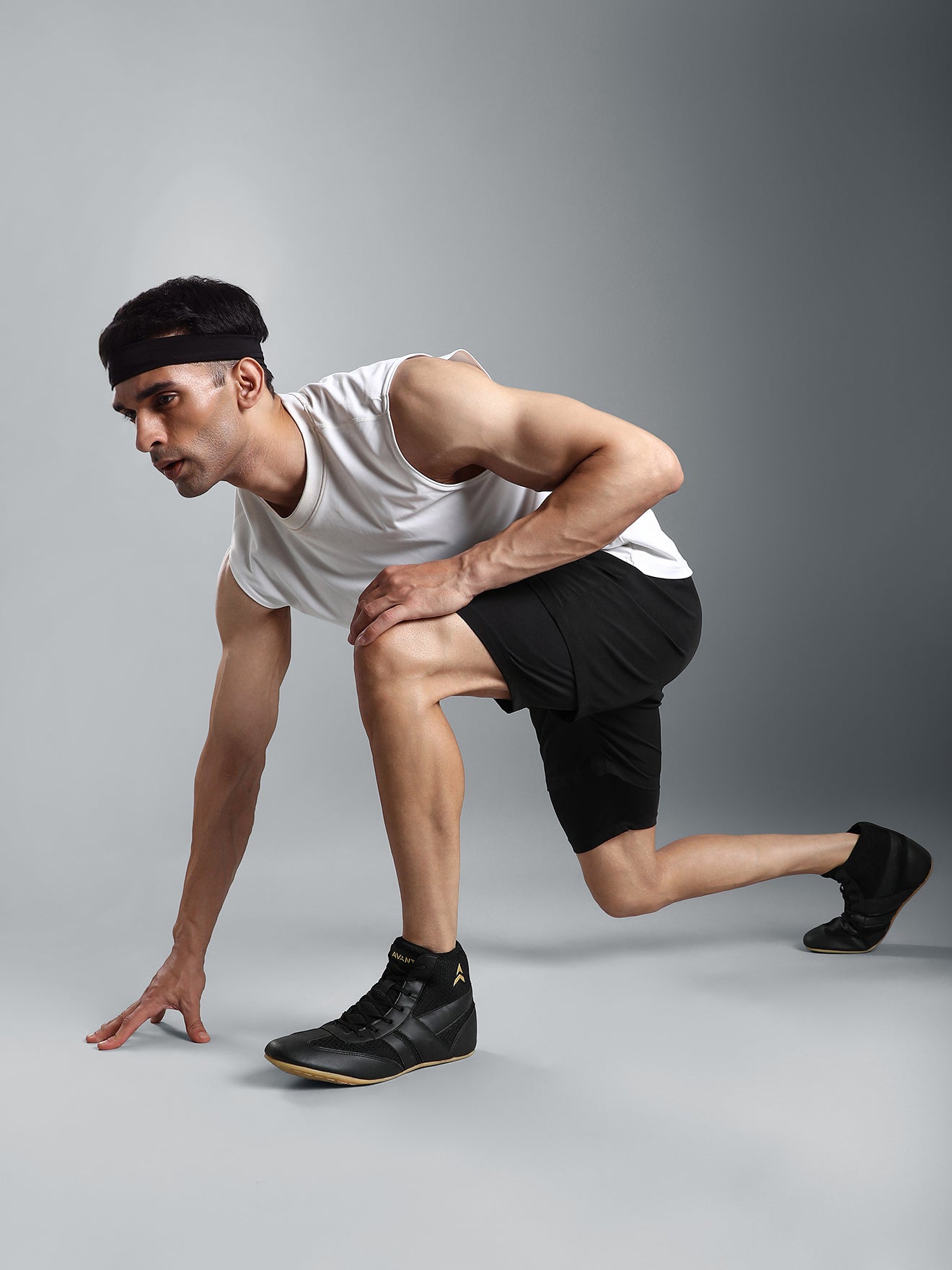 Avant Men's Raider Kabaddi Shoes - Black