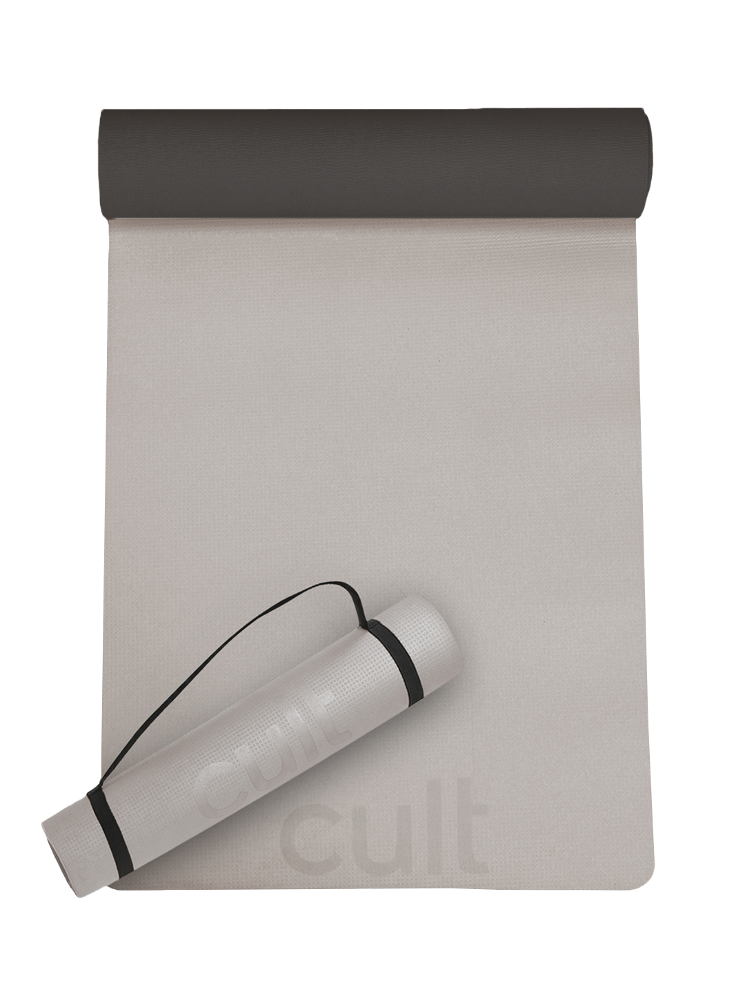 EVA 6mm with Strap Yoga Mat Grey