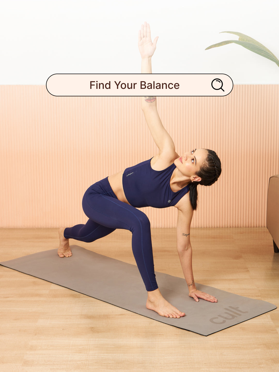 EVA 6mm with Strap Yoga Mat Grey
