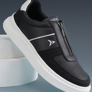 Avant Men's ZipWalk Casual Shoes - Black