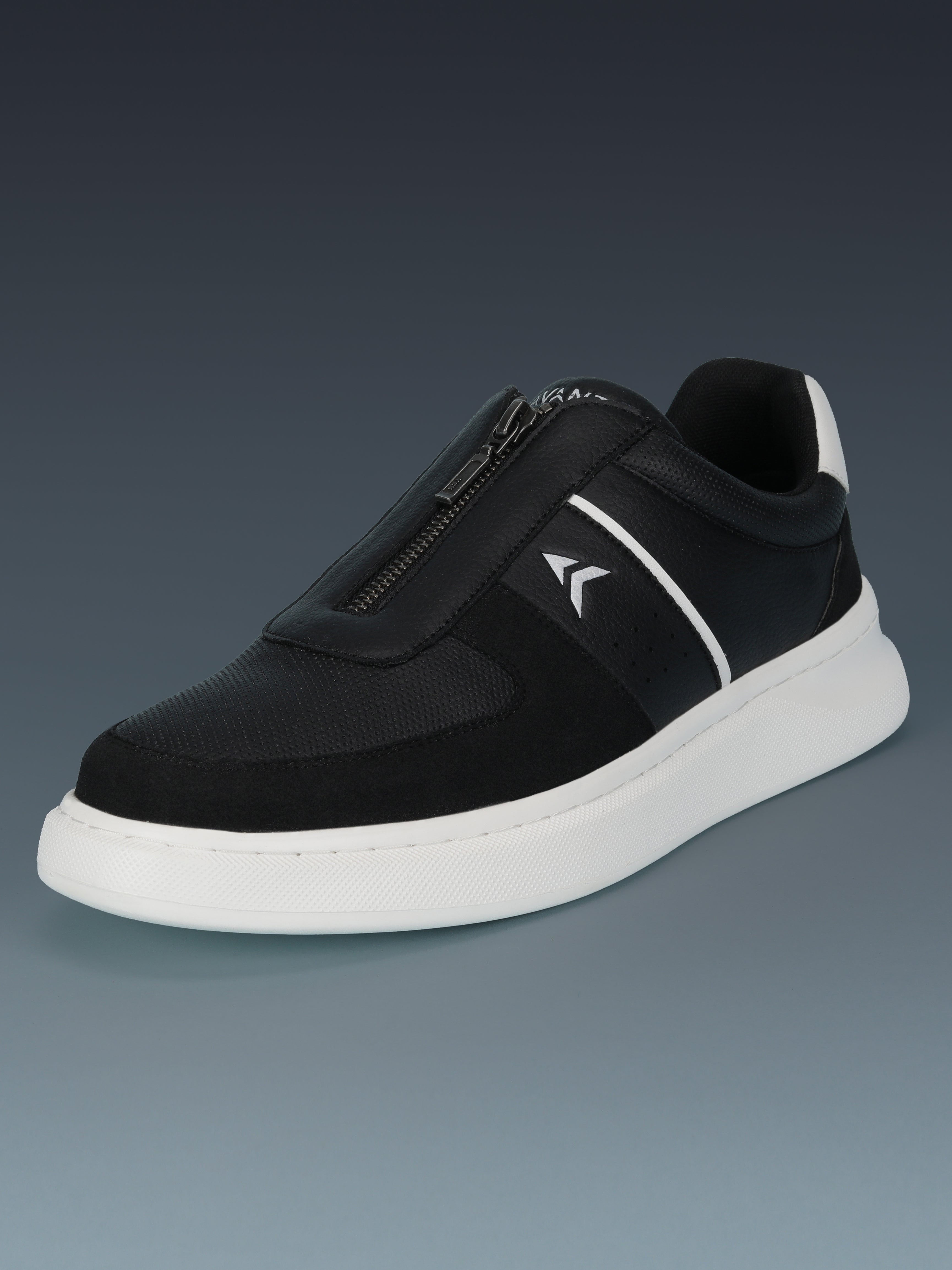 Avant Men's ZipWalk Casual Shoes - Black