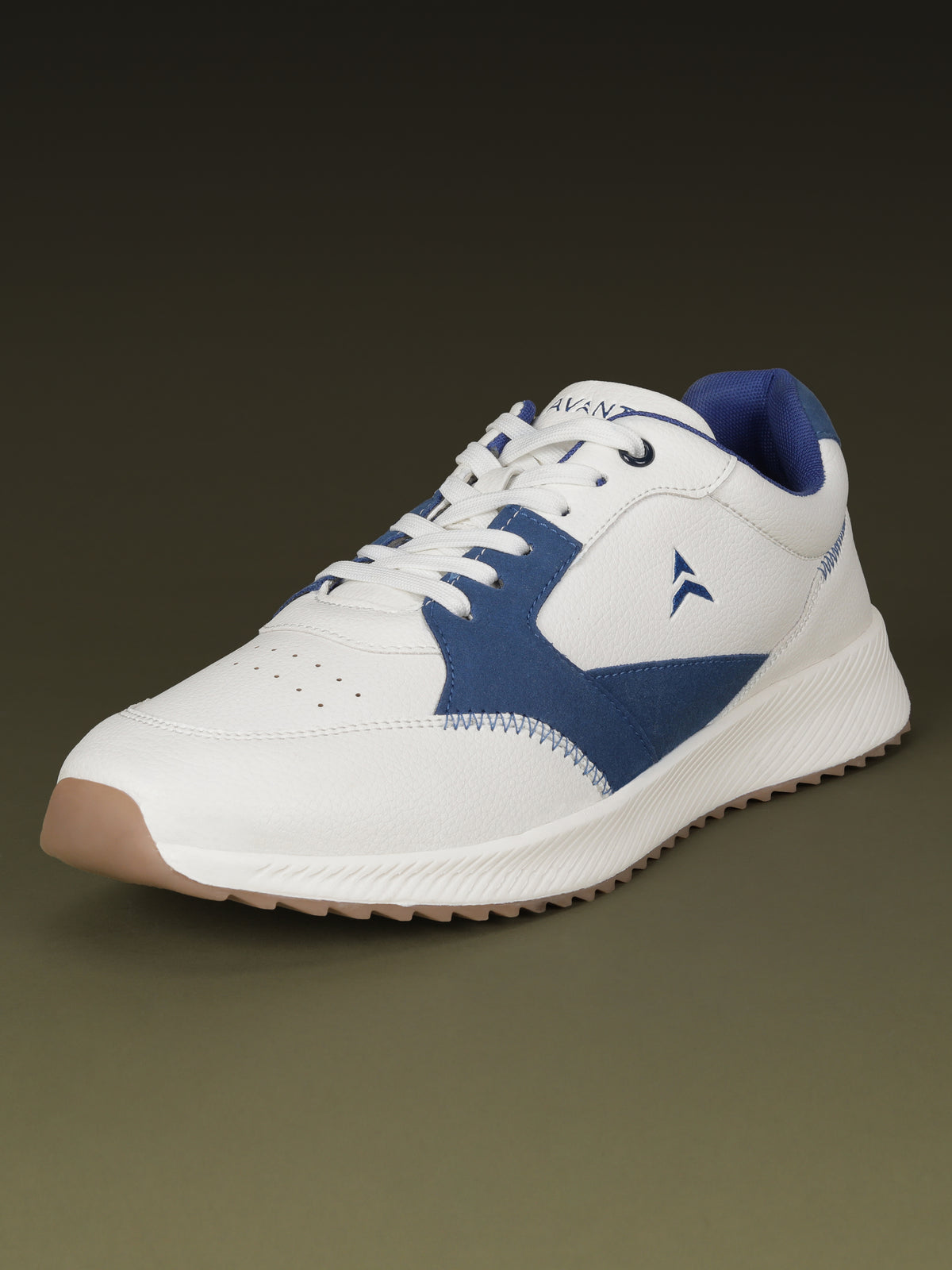 Avant Men's MotionCore Running Shoes - White/Royal Blue