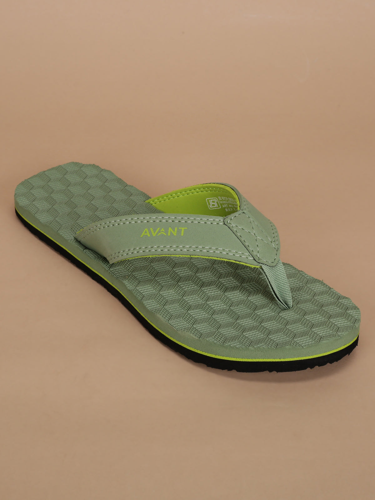 Avant Men's Cube Flip Flops - Pista