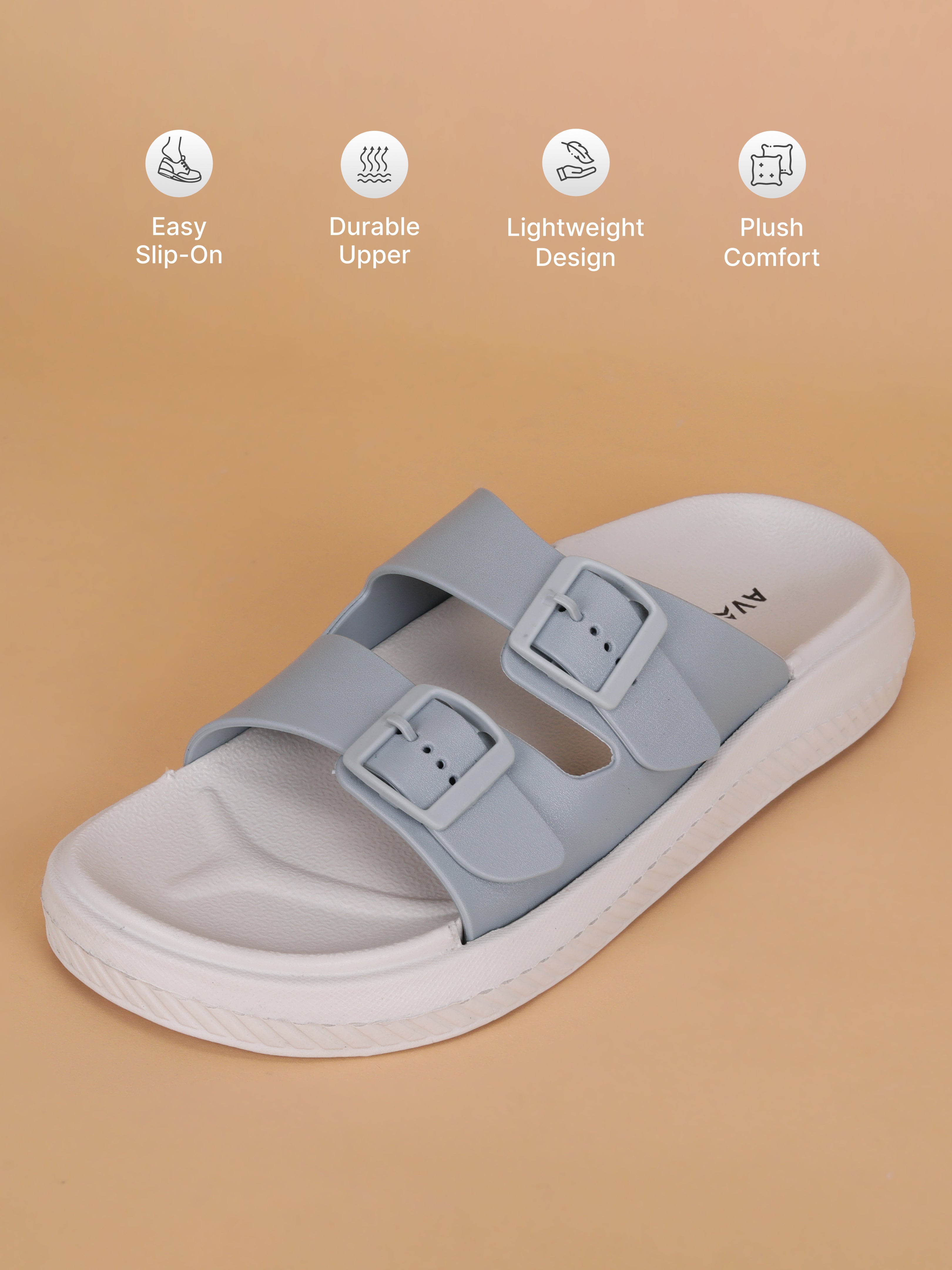 Avant Men’s Brisk Sliders - Grey