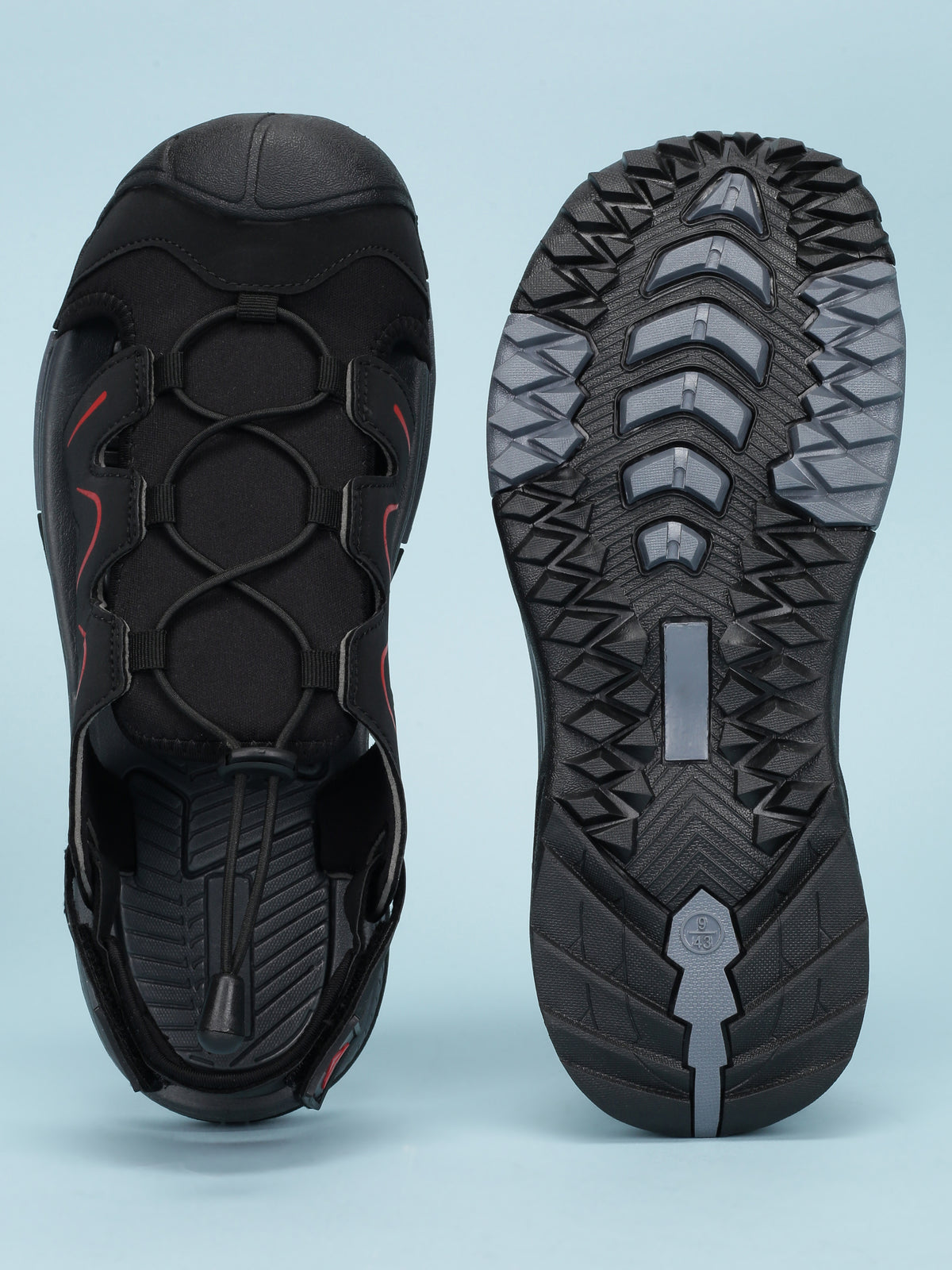 Avant Men's Rampage Casual Sandals - Black