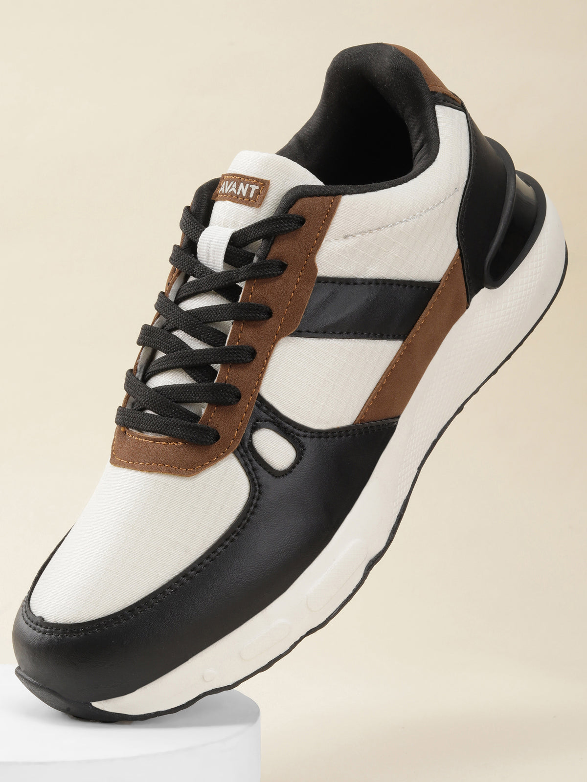 Avant Men's StepWise Sneakers - Beige/Black