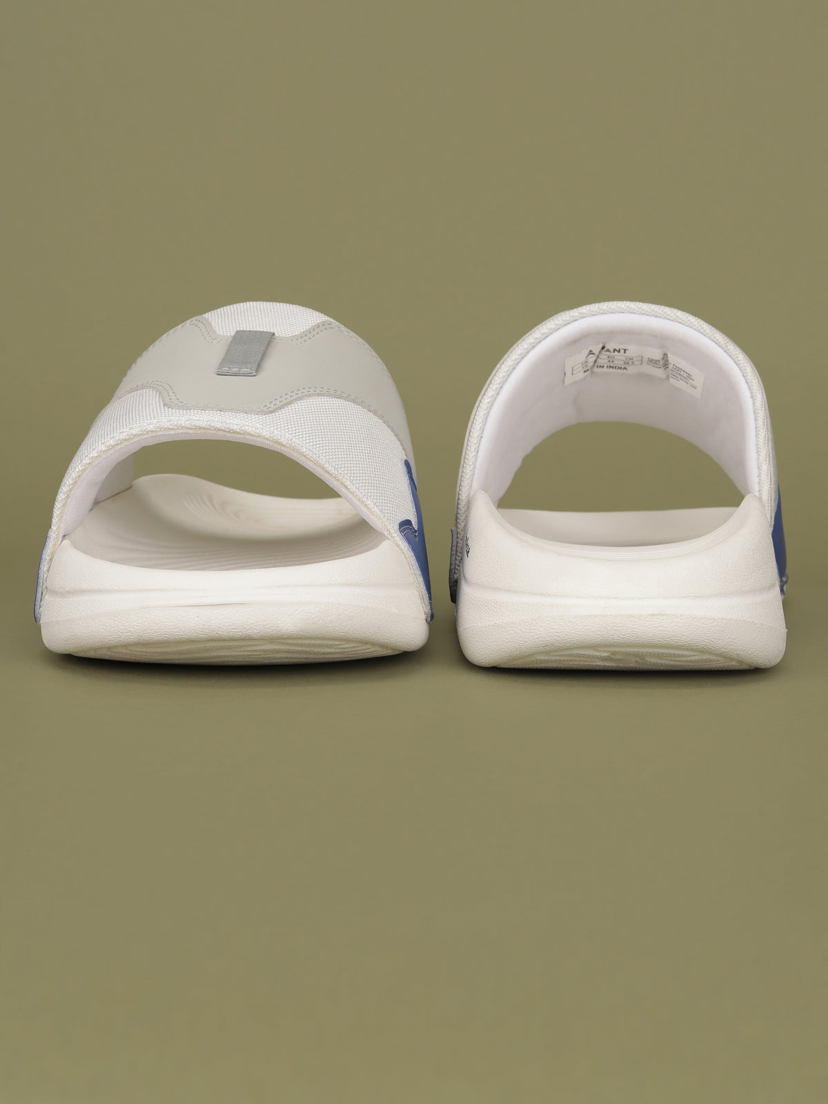 Avant Men's SoftStride Sliders - White/Blue