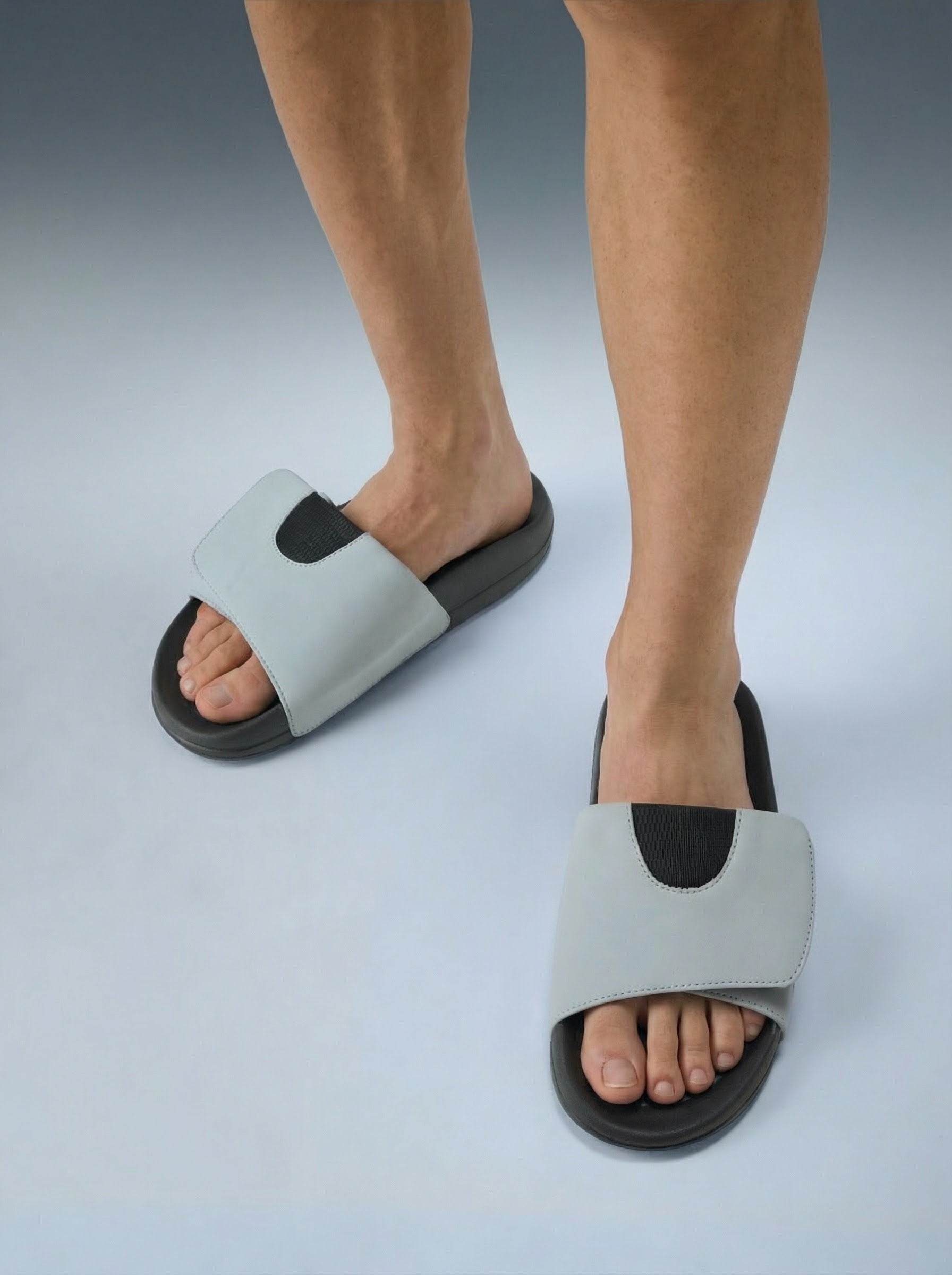 Avant Men's PlushStep Sliders - Glacier Blue