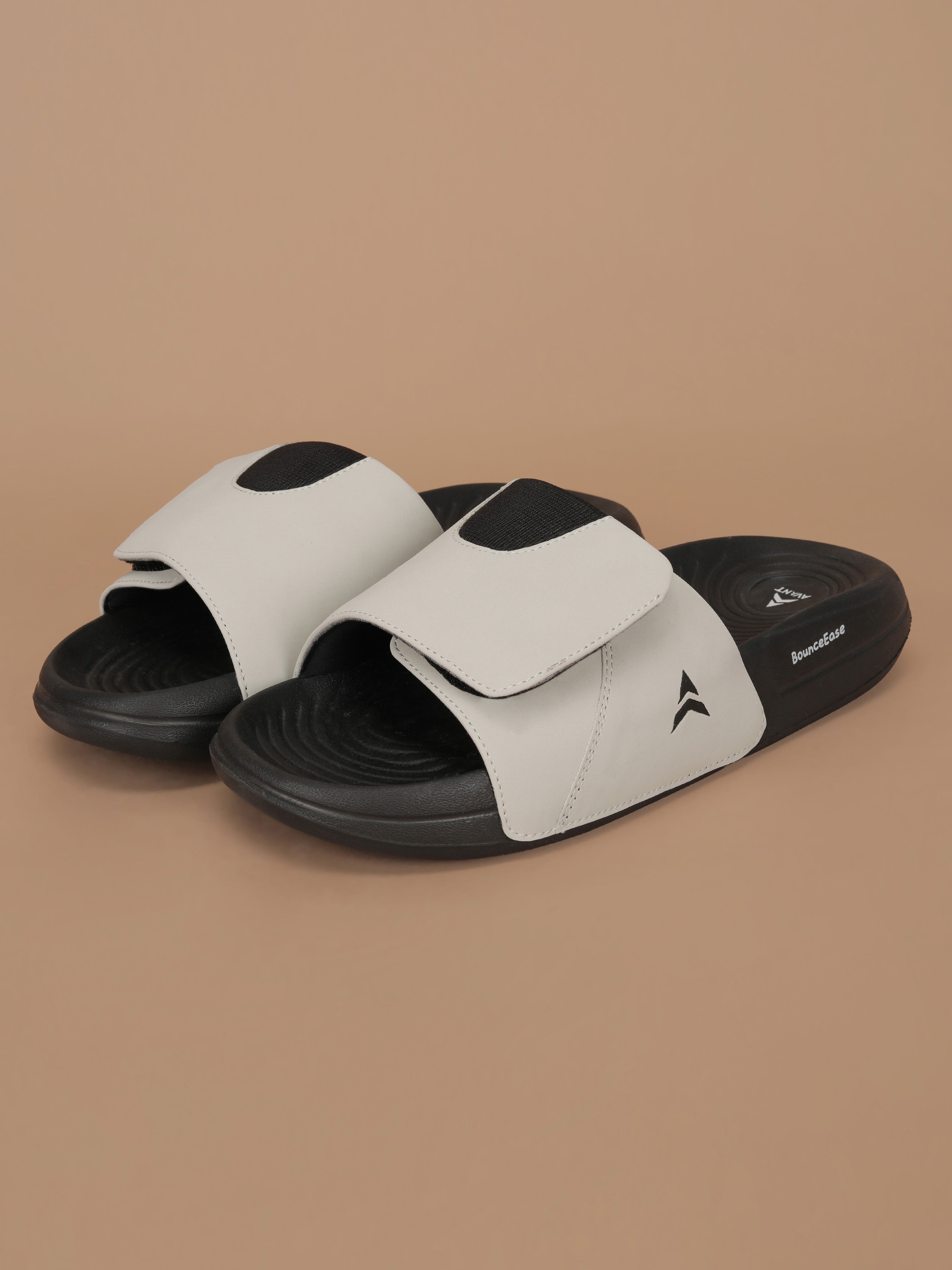 Avant Men's PlushStep Sliders - Grey