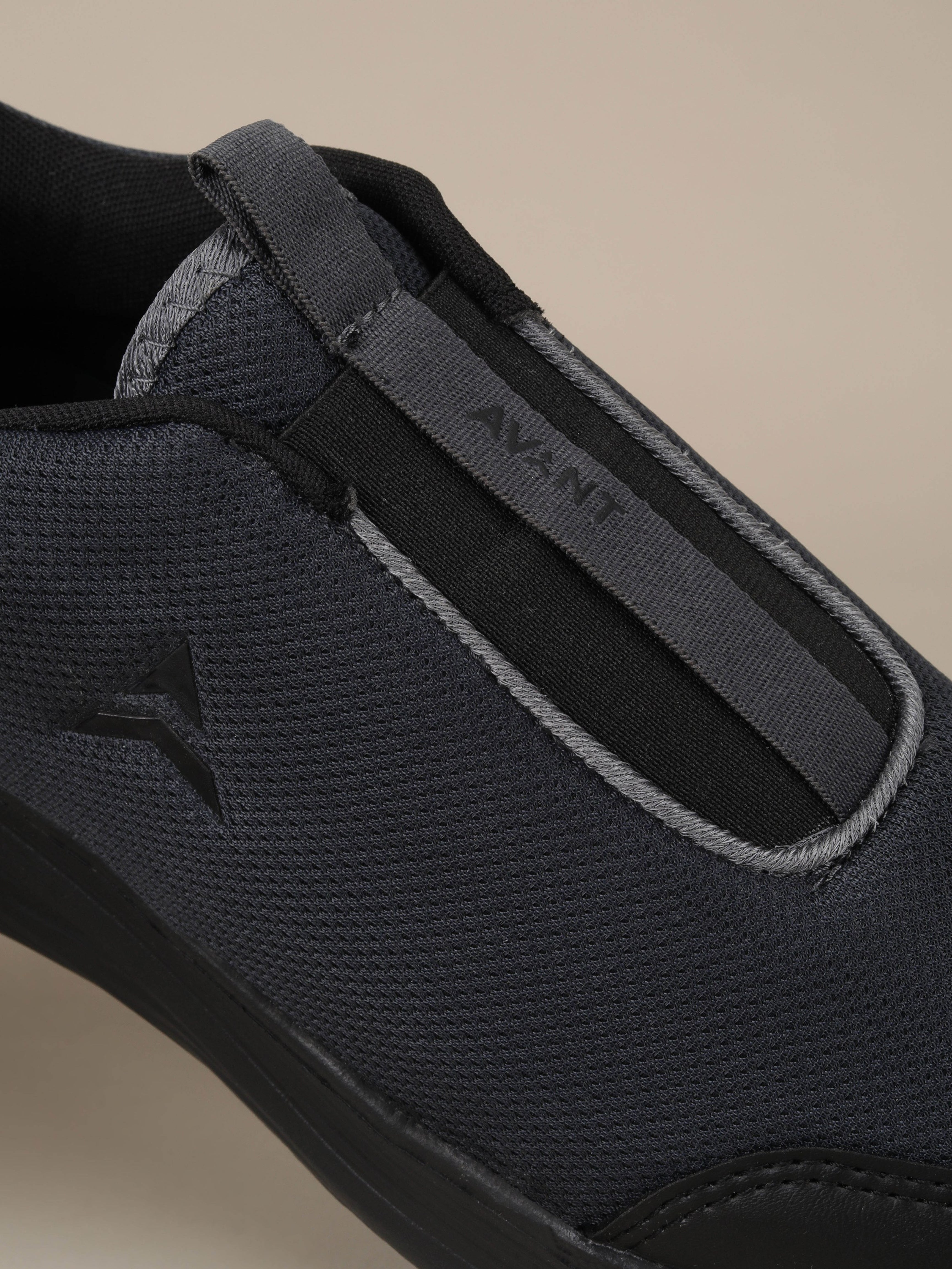 Avant Men's GlideFlex Slip-On Walking Shoes - D.Grey