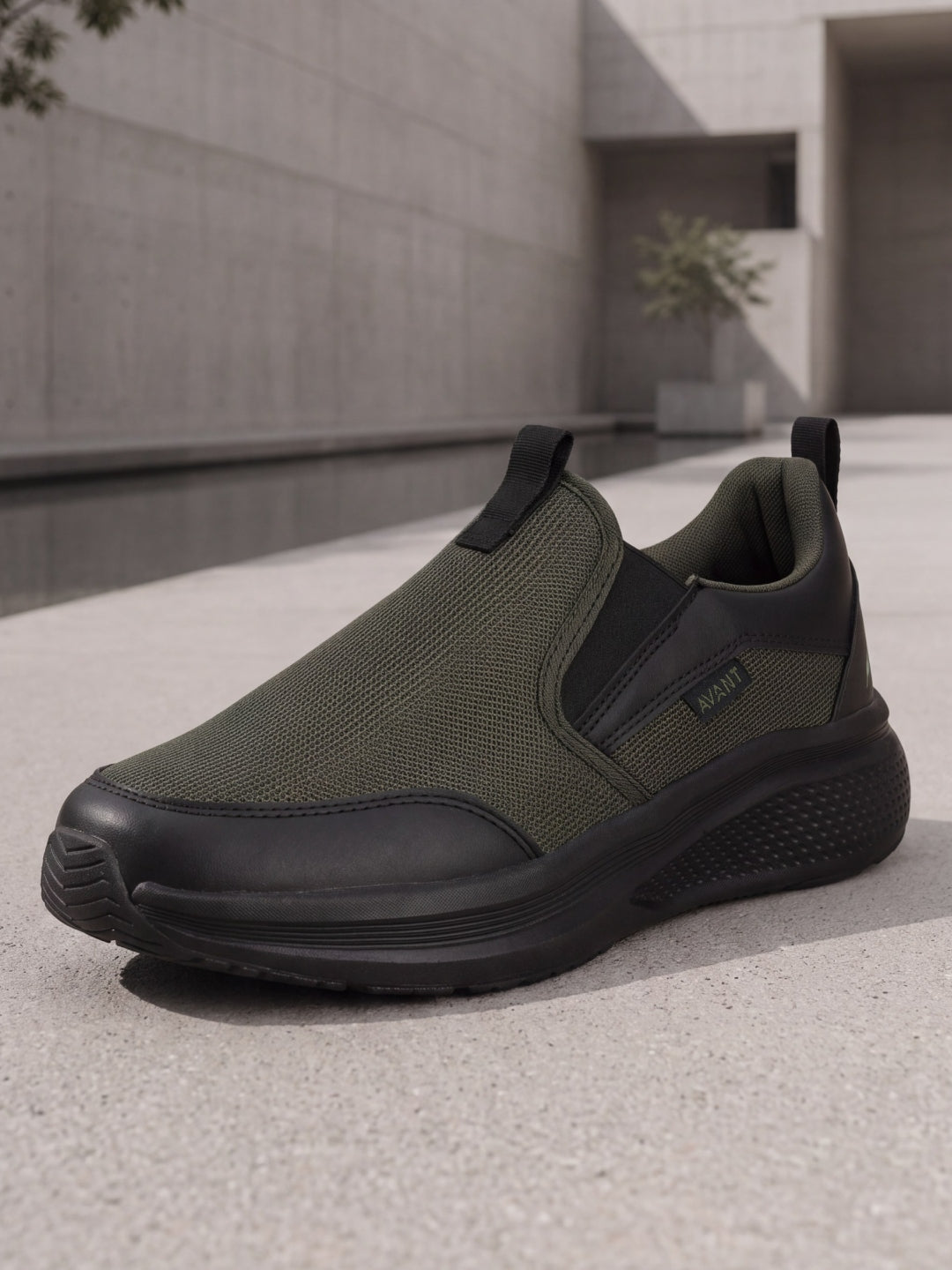 Avant Men's PaceWalk Walking Shoes - Olive