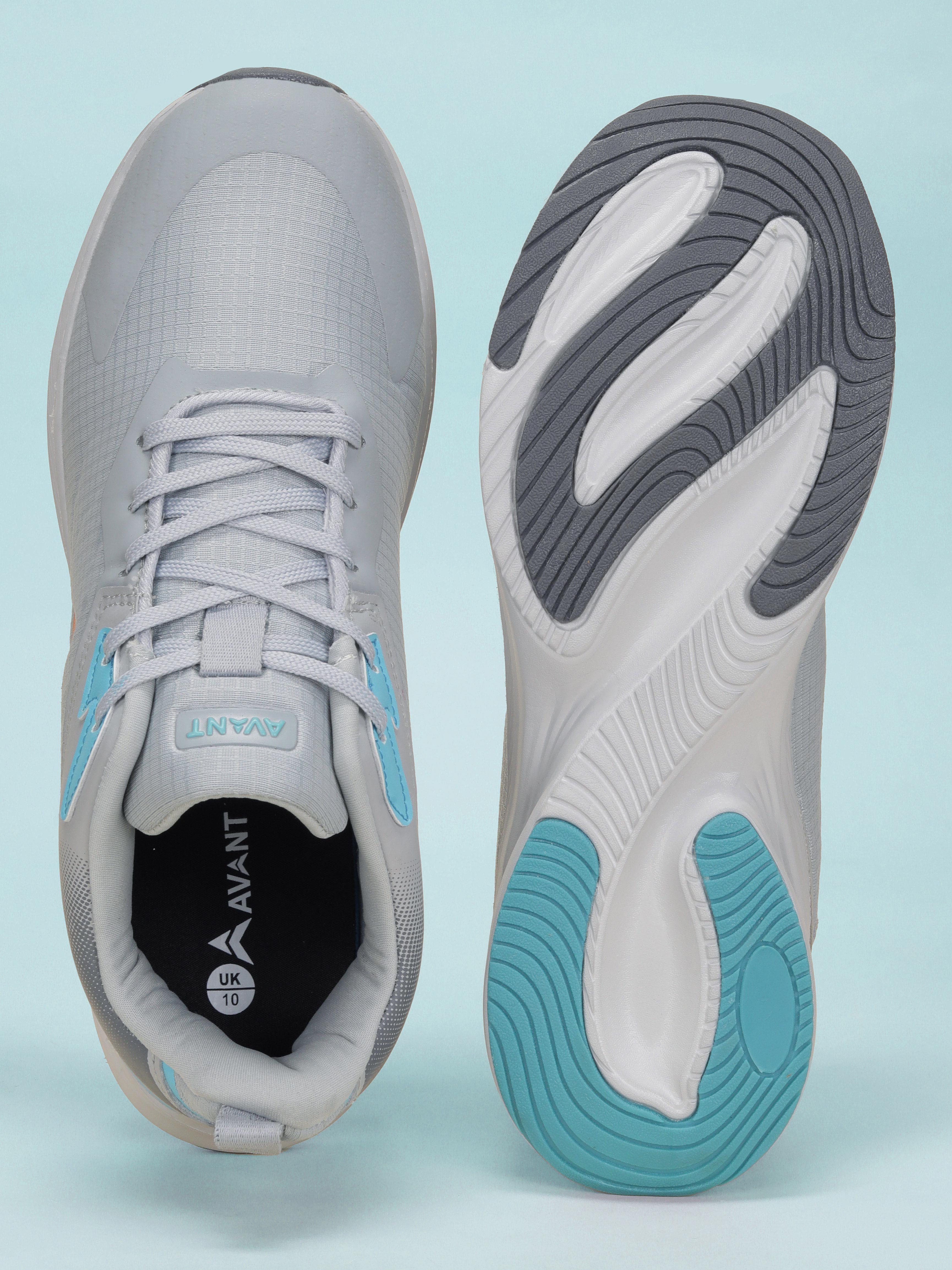 Avant Men's Delux Running Shoes - Grey