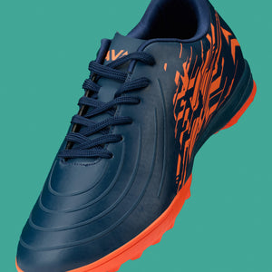 Avant Men's SpikeRush Football Shoes - Navy/Orange
