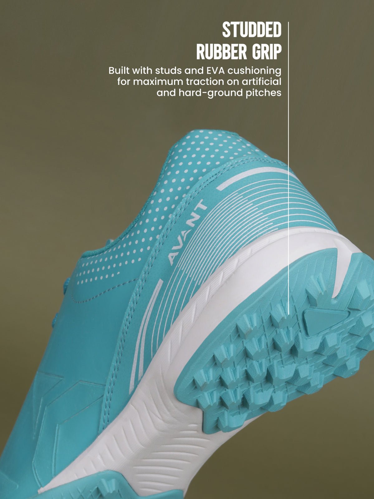 Avant Men's EdgeBlaze Football Shoes - Sky Blue