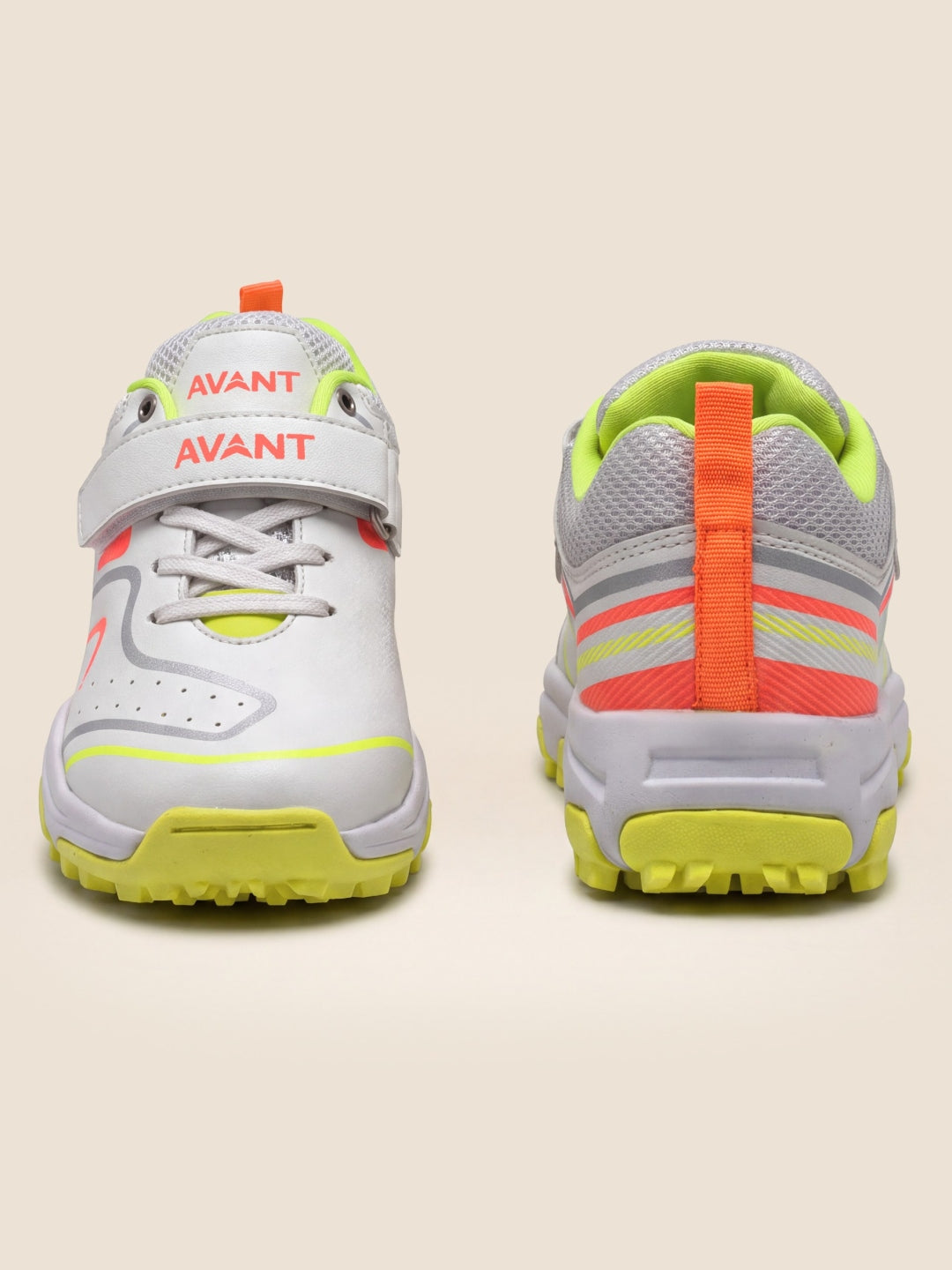 Avant Kids Impact Cricket Shoes - White