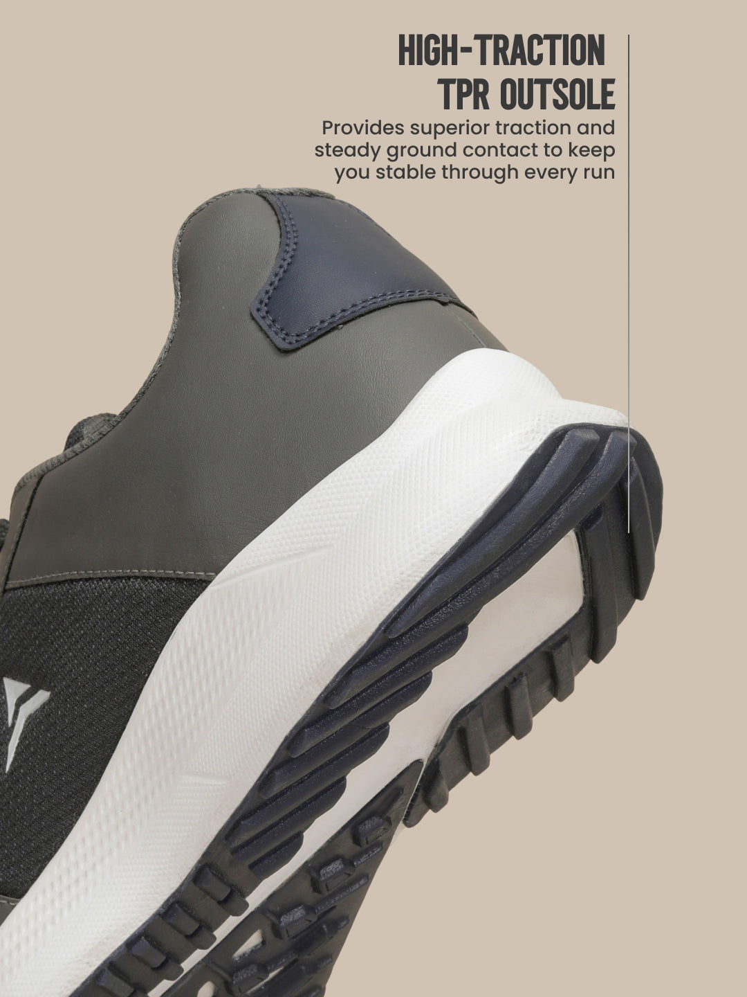 Avant Men's GridRun Running Shoes - Grey