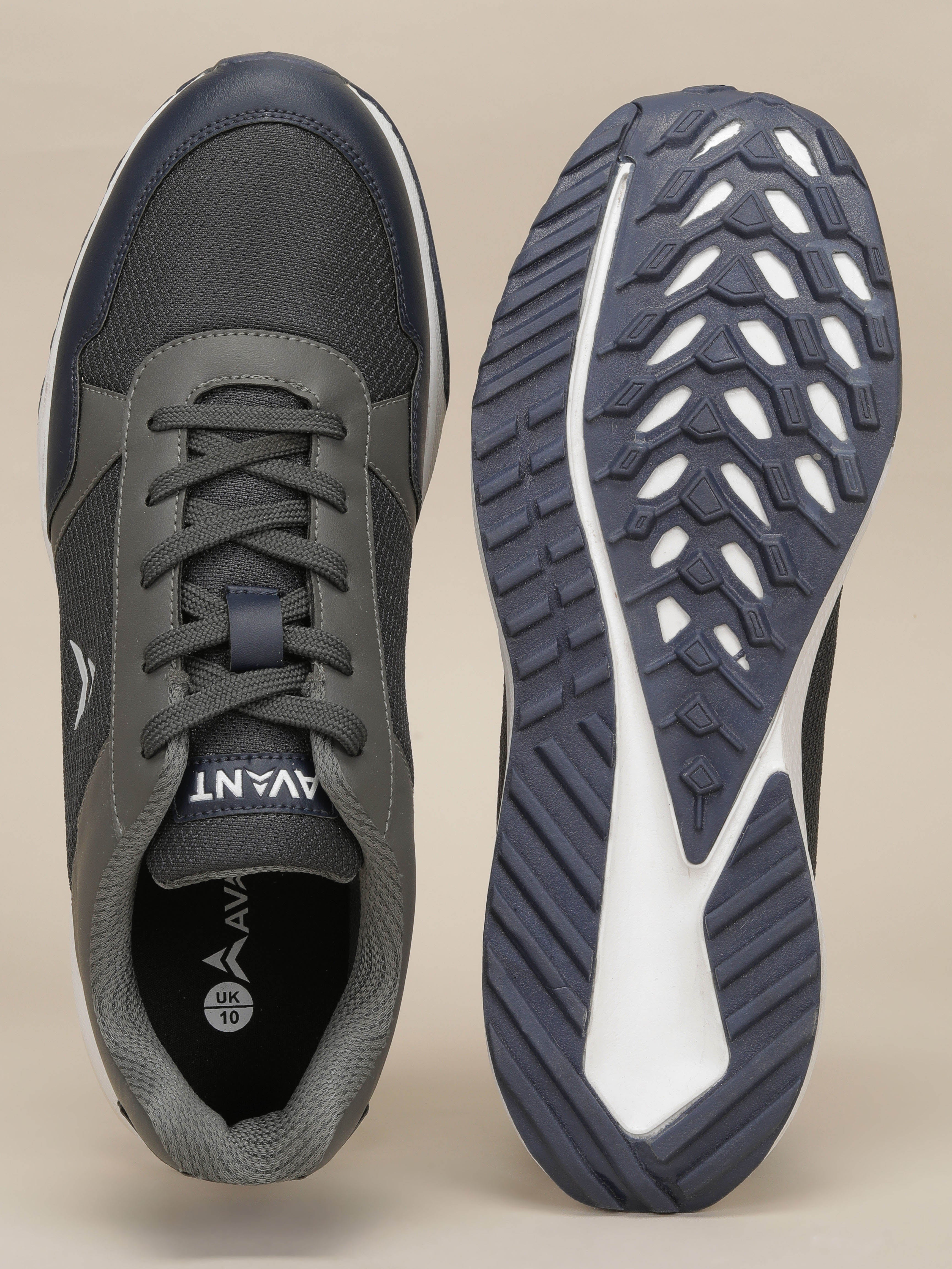 Avant Men's GridRun Running Shoes - Grey
