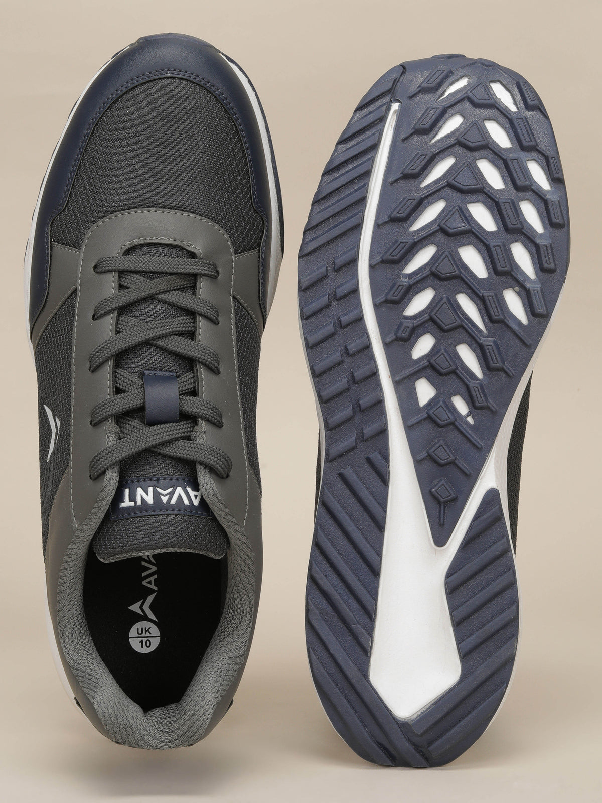 Avant Men's GridRun Running Shoes - Grey