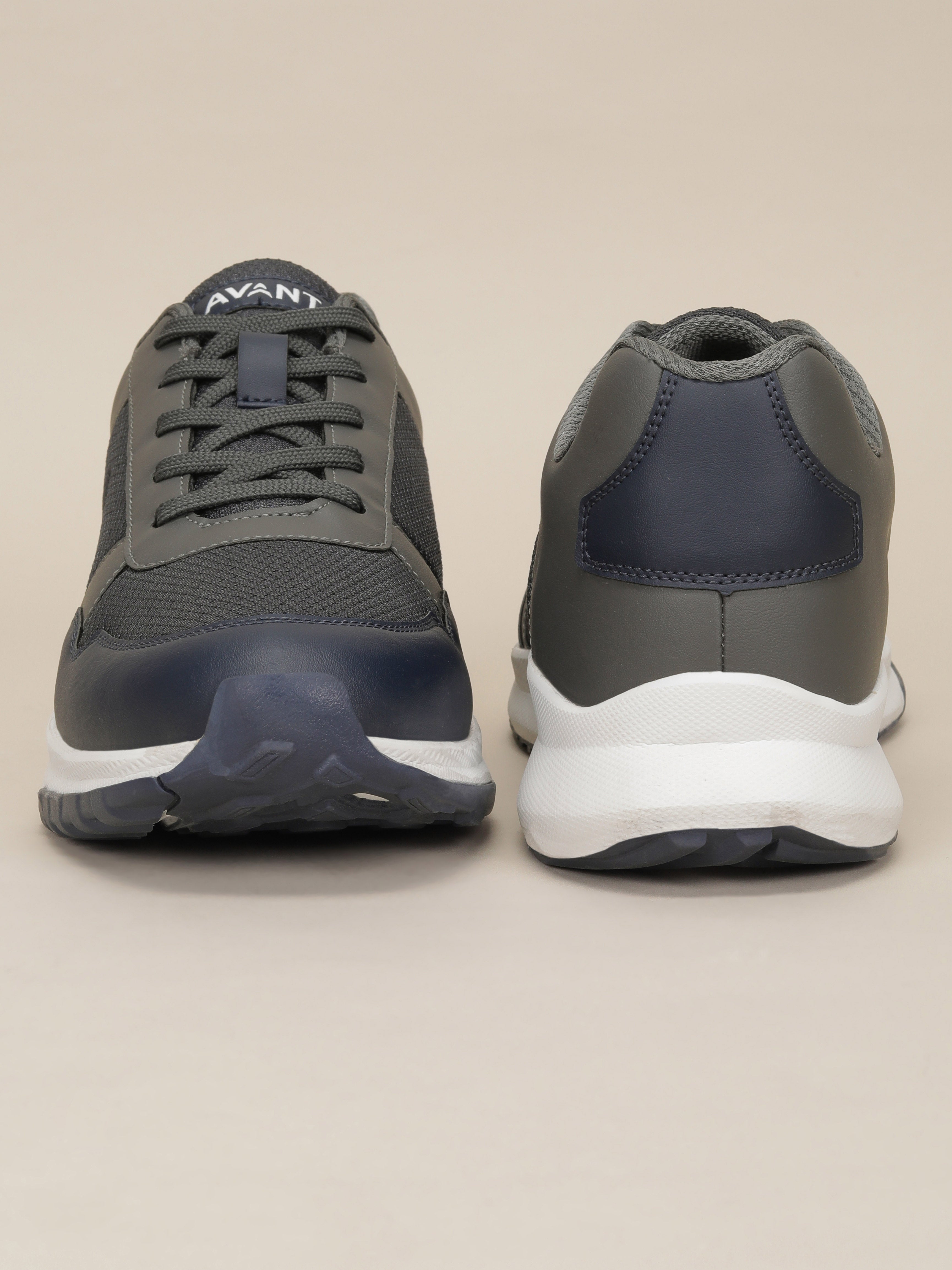 Avant Men's GridRun Running Shoes - Grey