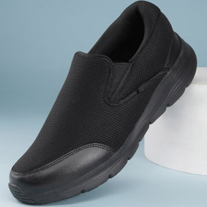 Avant Men's AirCruise Slip-On Walking Shoes - Black