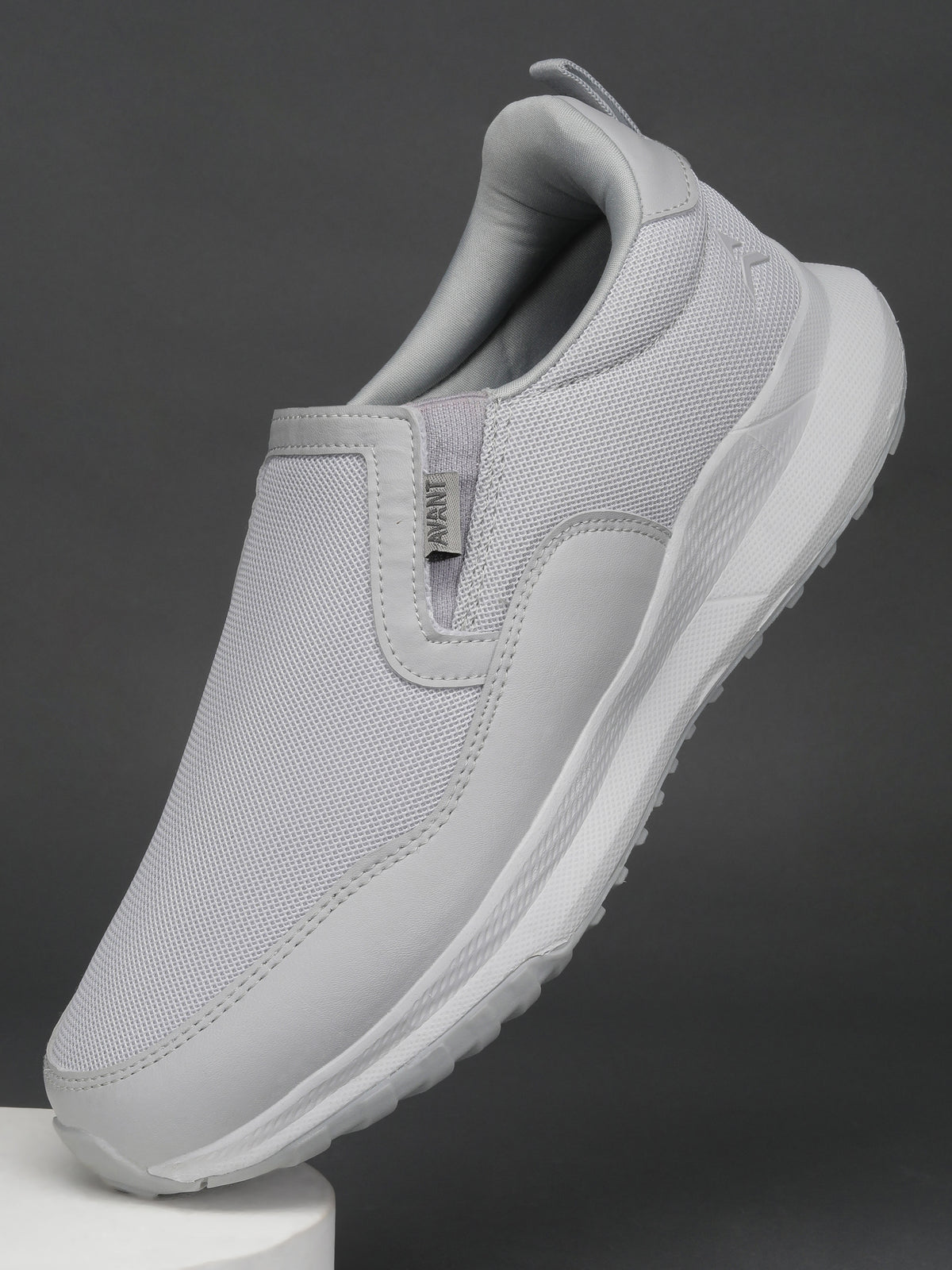 Avant Men's FlexiGlide Slip-On Walking Shoes - Grey