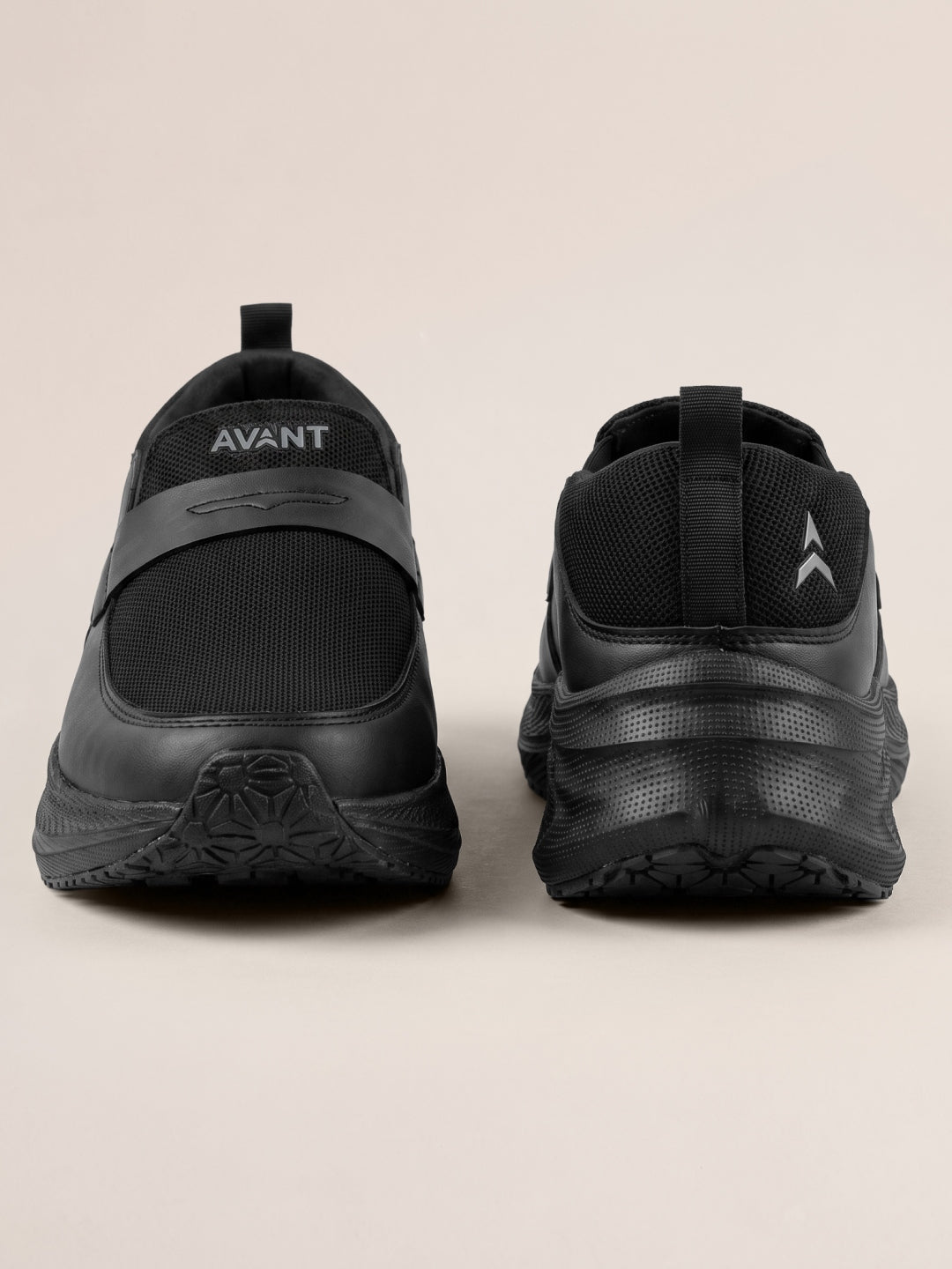 Avant Men's AeroShift Slip-On Walking Shoes - Black