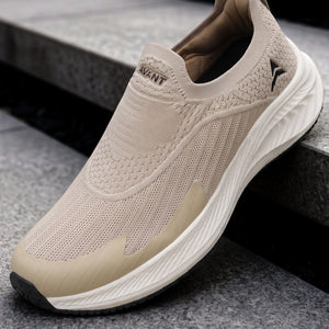Avant Men's LiteStep Slip-On Walking Shoes - Beige