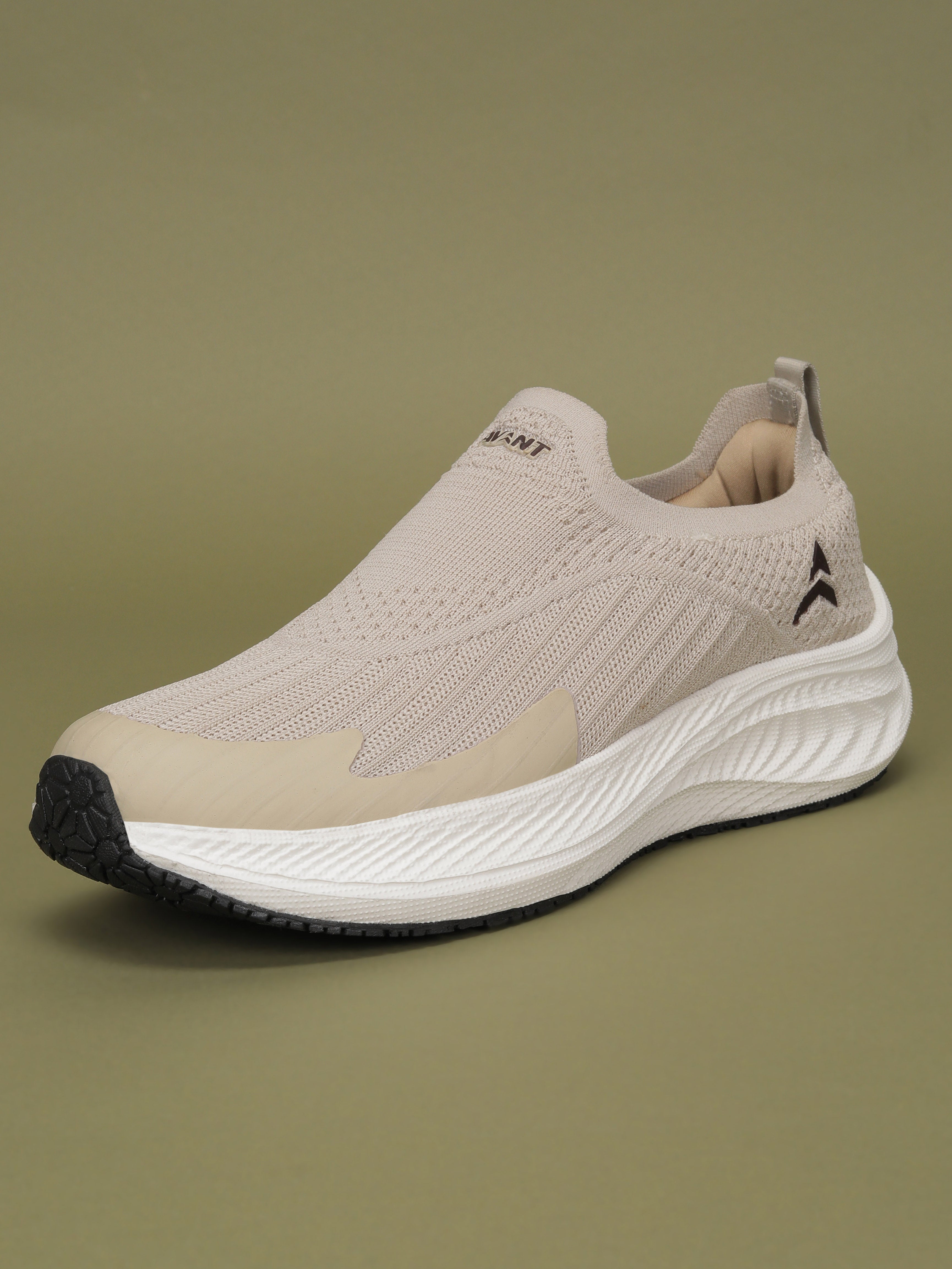 Avant Men's LiteStep Slip-On Walking Shoes - Beige