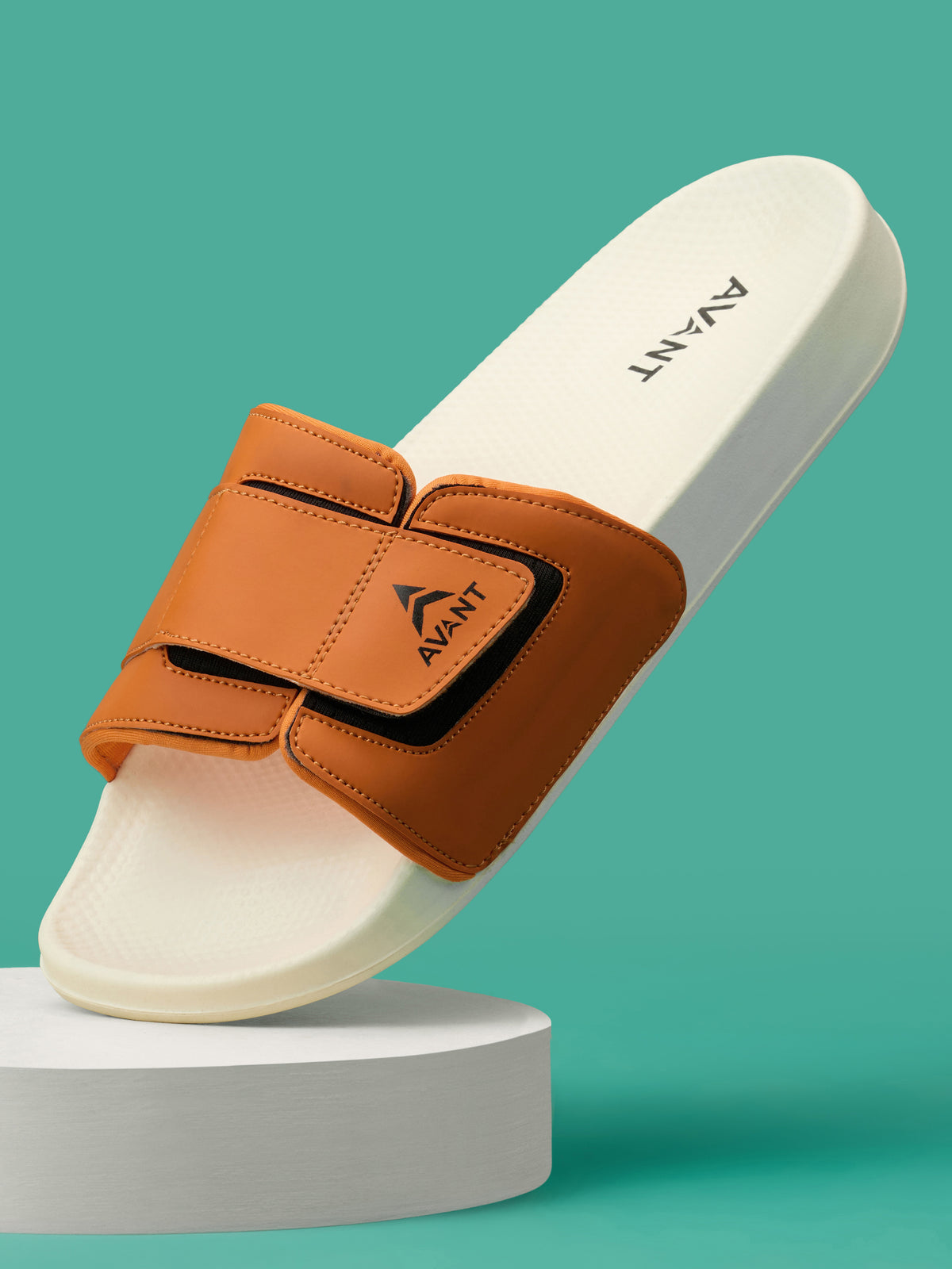 Avant Men's Stepster Sliders  - Orange