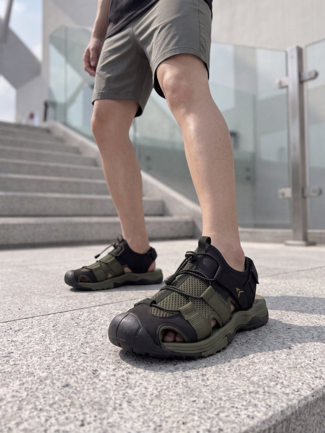 Avant Men's Canyon Sprint Sandals - Olive