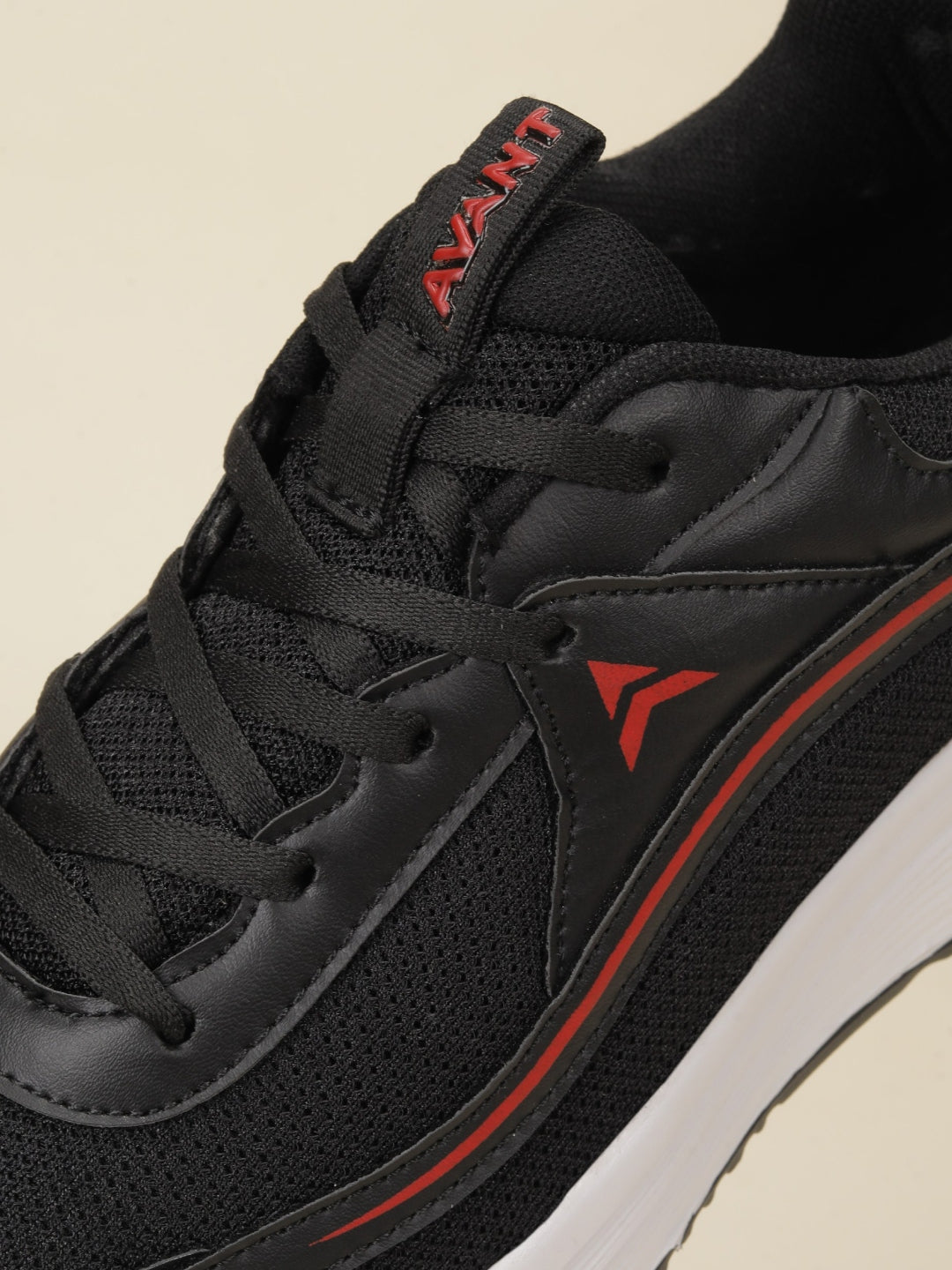 Avant Men's StepDrive Walking Shoes - Black/Red