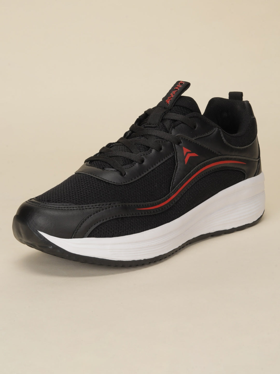 Avant Men's StepDrive Walking Shoes - Black/Red