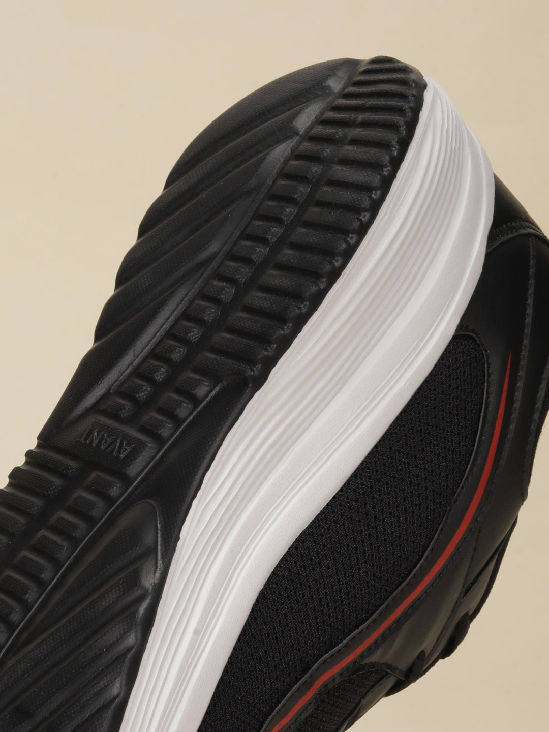 Avant Men's StepDrive Walking Shoes - Black/Red