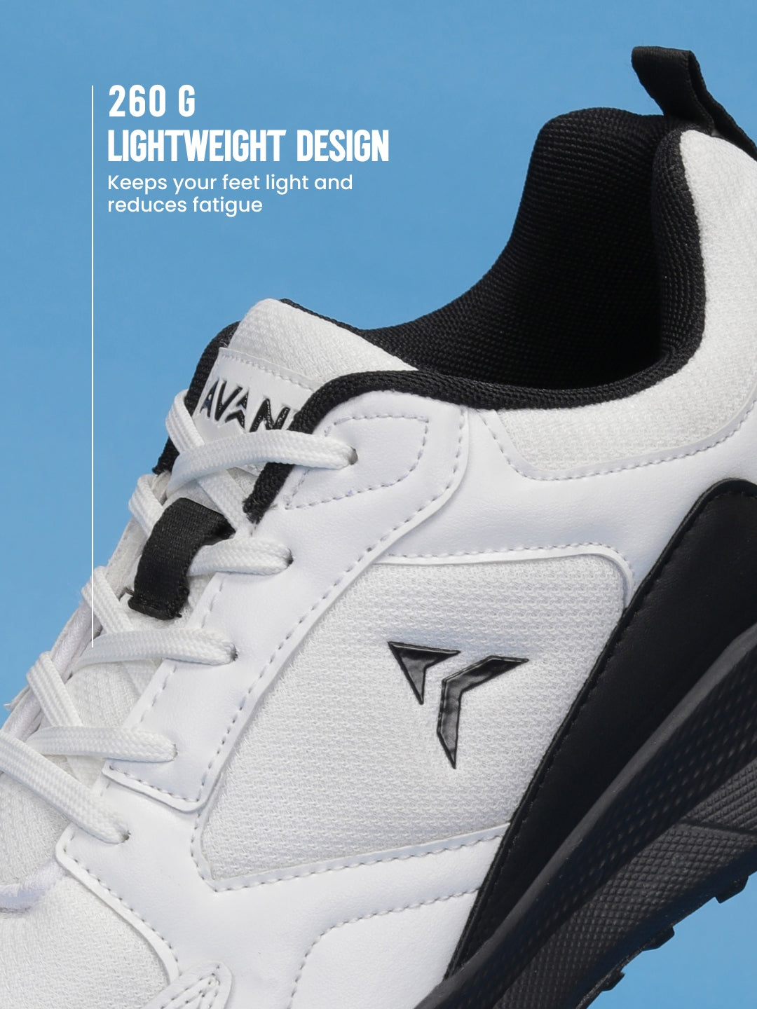 Avant Men's CushionX Running Shoes - White/Black