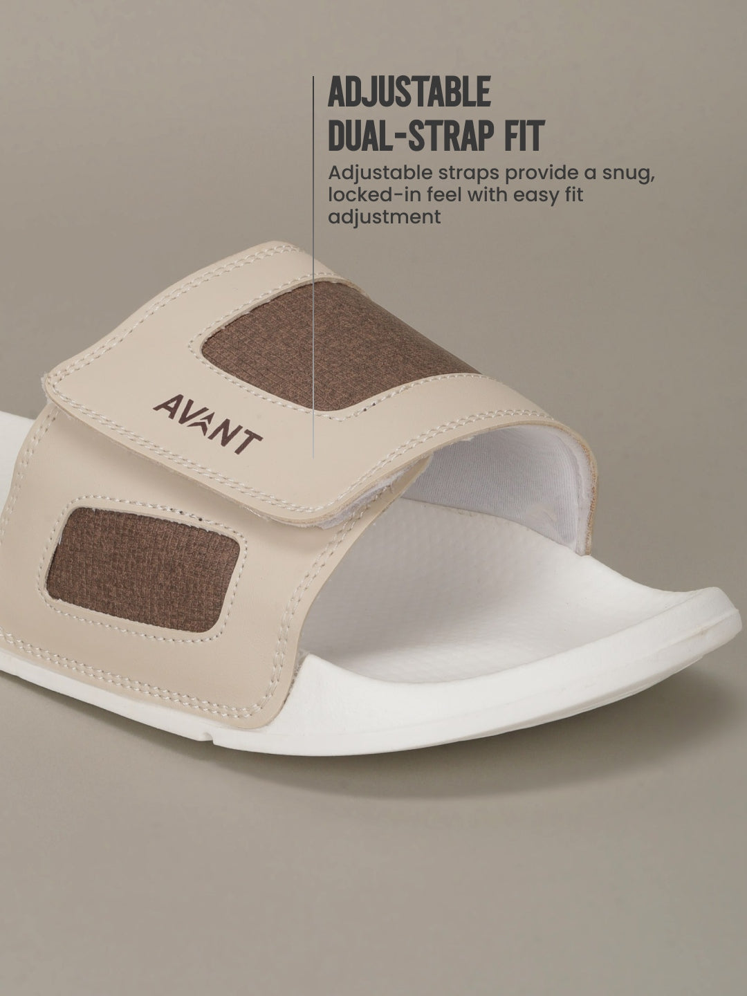 Avant Men's Unwind Sliders - Off White
