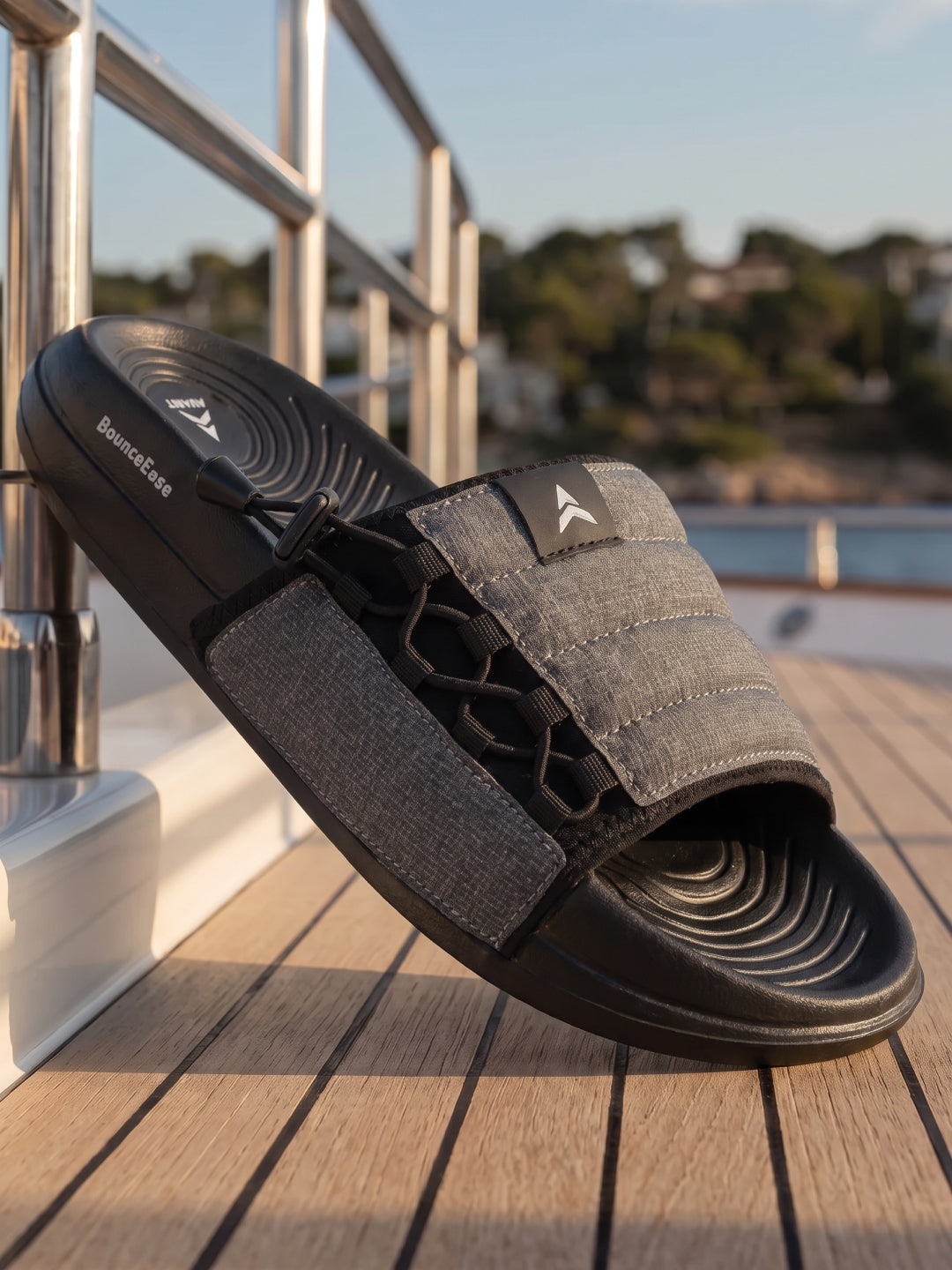 Avant Men's Lento Sliders - D.Grey