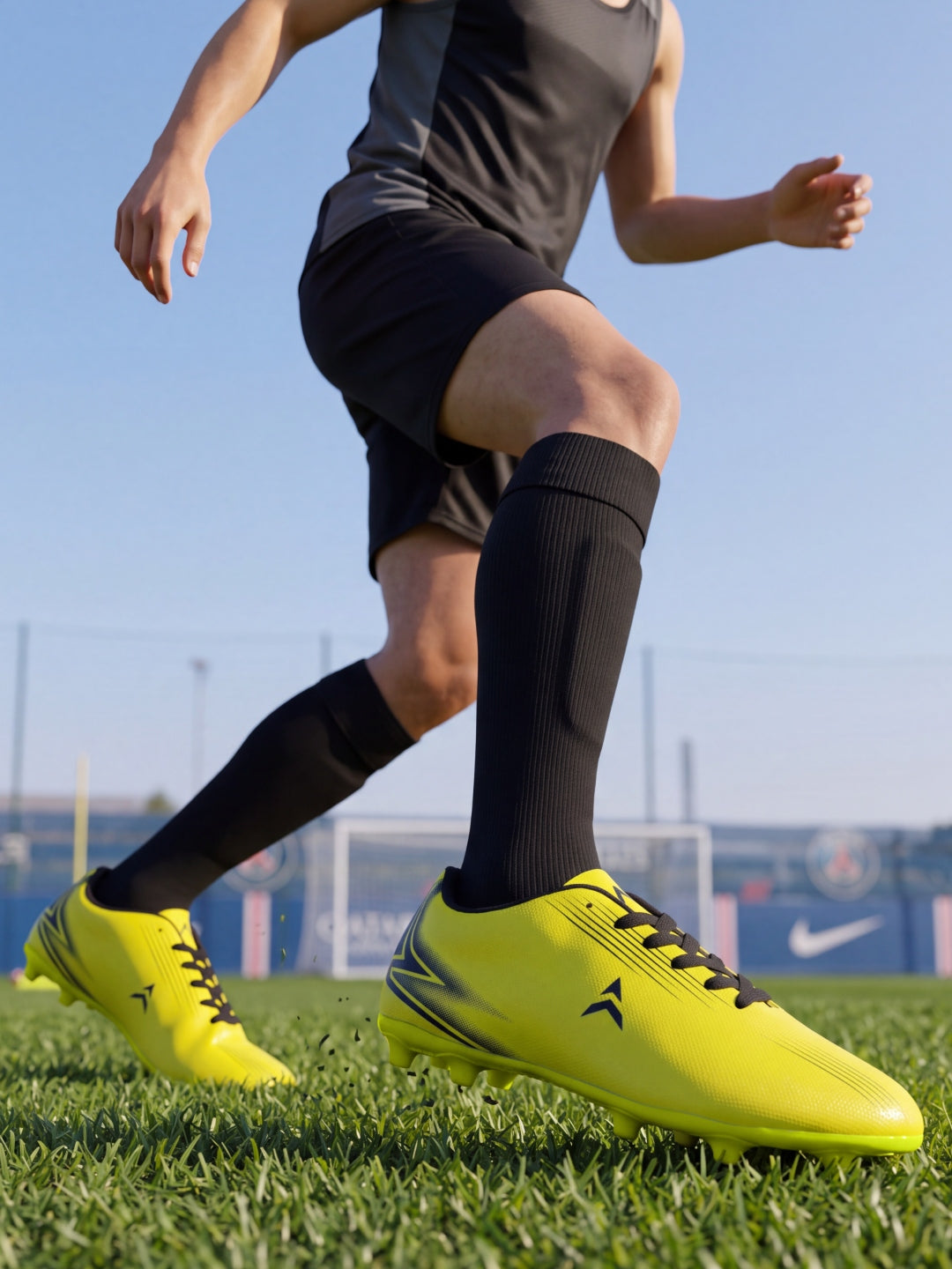 Avant Men's ControlEdge Football Shoes - Neon