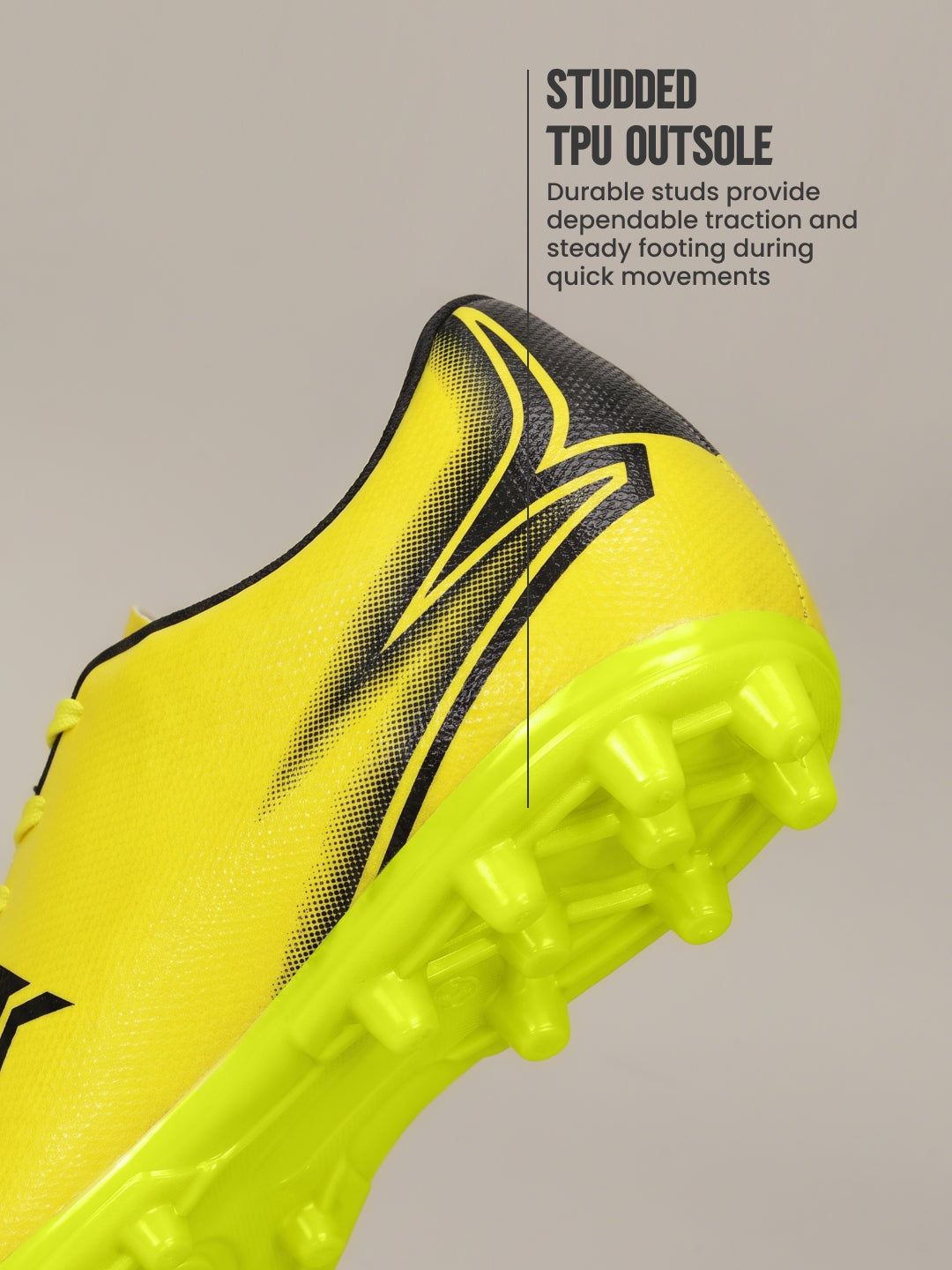 Avant Men's ControlEdge Football Shoes - Neon