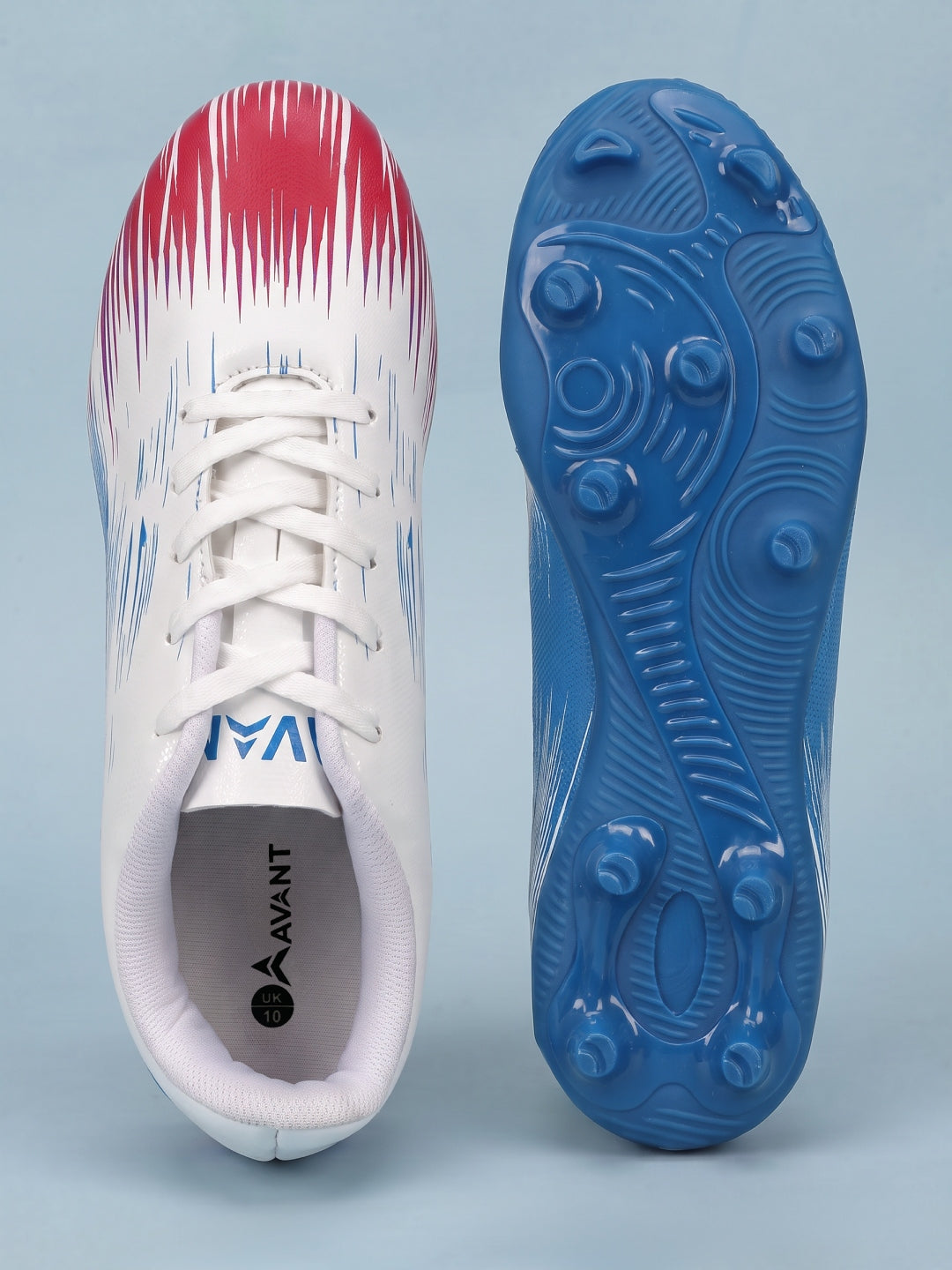 Avant Men's PrimeStrike Football Shoes - White/Red