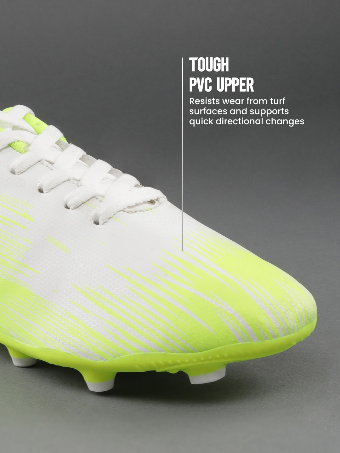 Avant Men's PrimeStrike Football Shoes - White/Green
