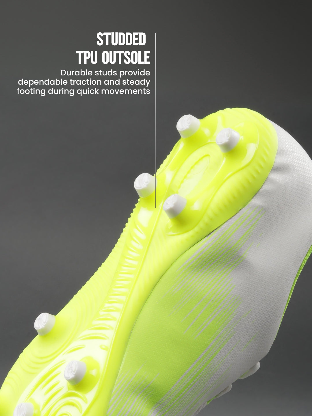 Avant Men's PrimeStrike Football Shoes - White/Green