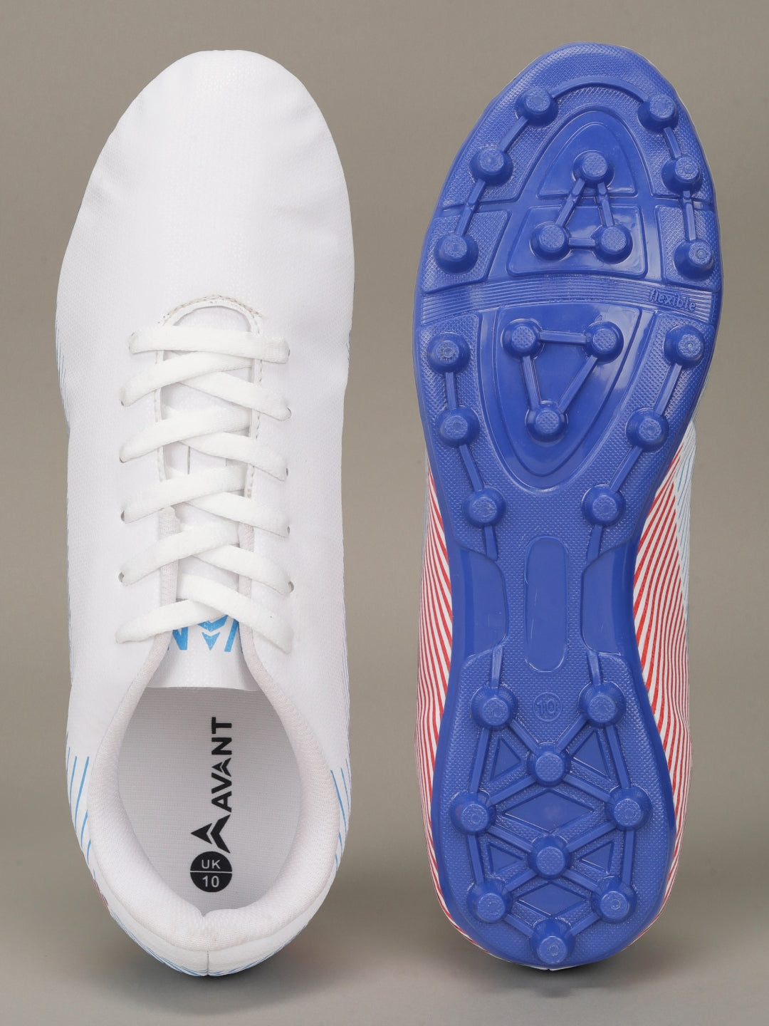 Avant Men's MatchStride Football Shoes - White/Red