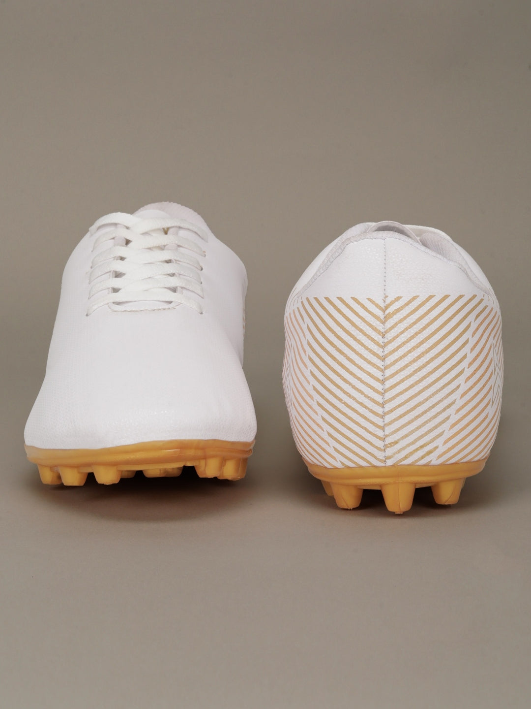 Avant Men's MatchStride Football Shoes - White/Gold